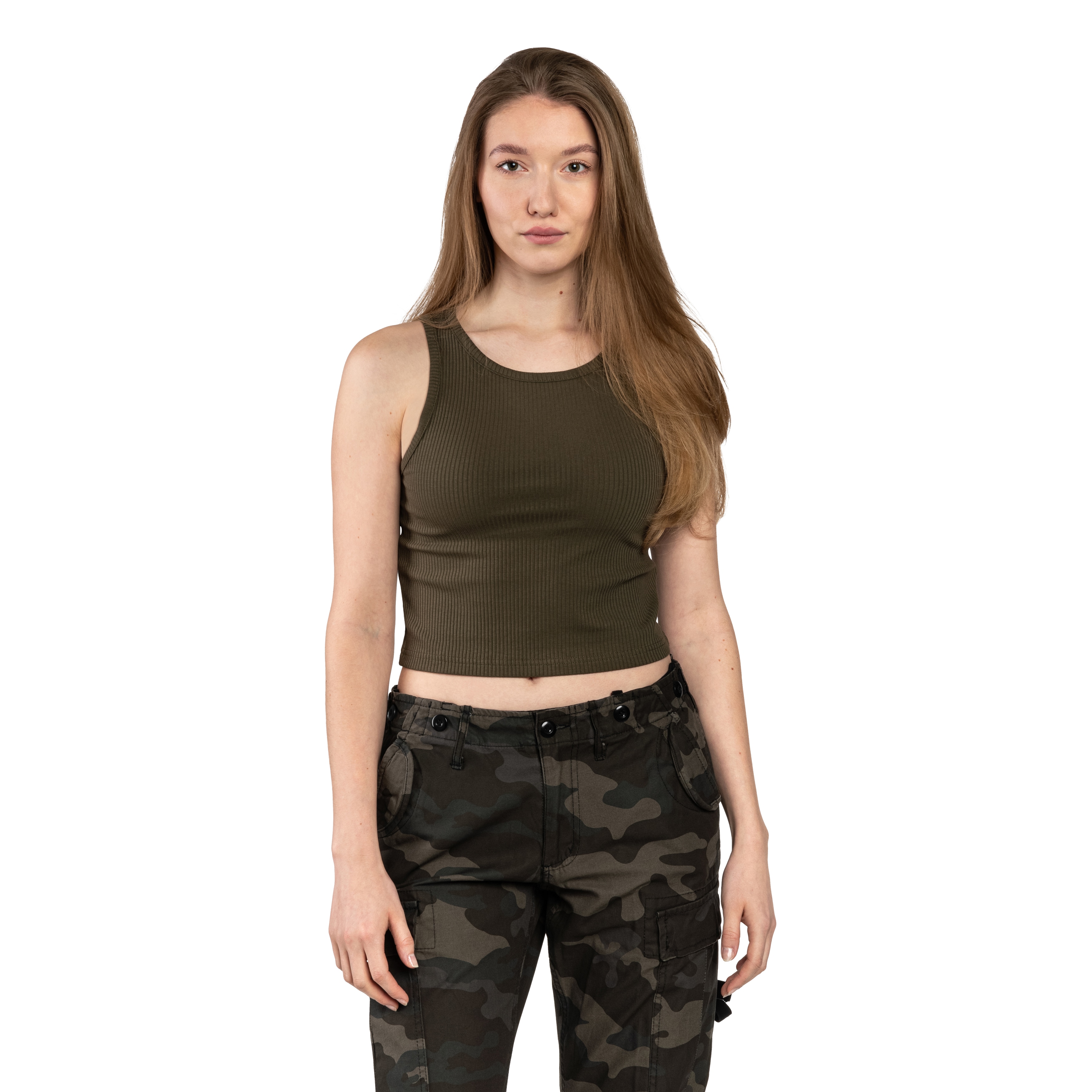 Koszulka damska Tank Top Brandit Ela - Olive