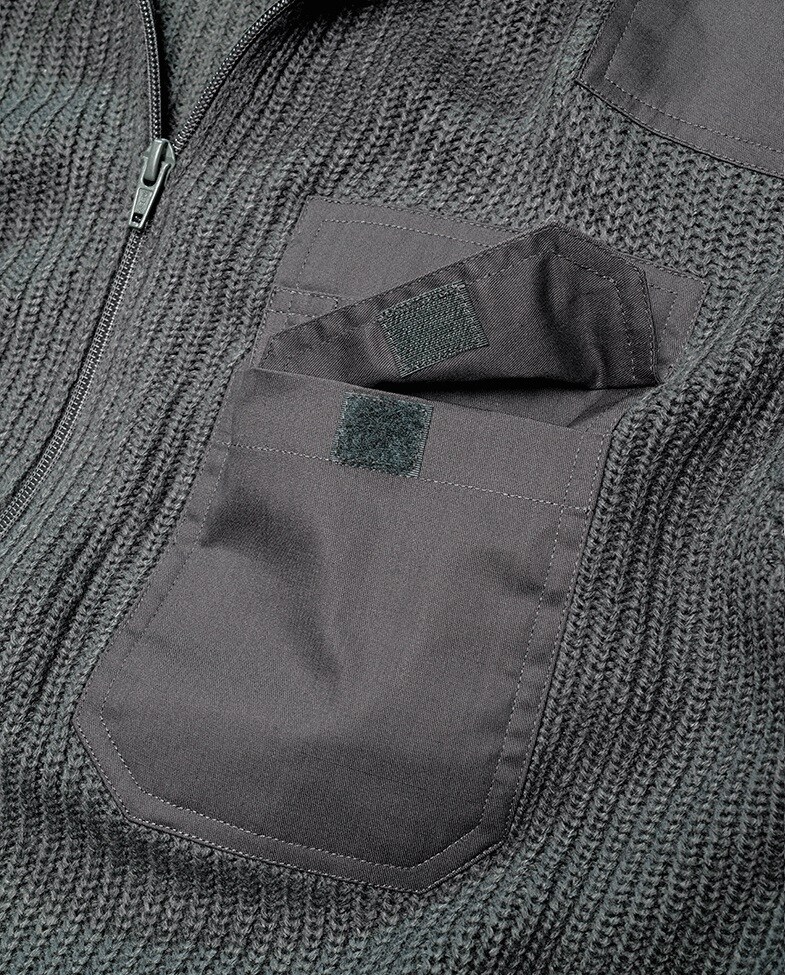 Sweter Brandit BW Cardigan - Anthracite