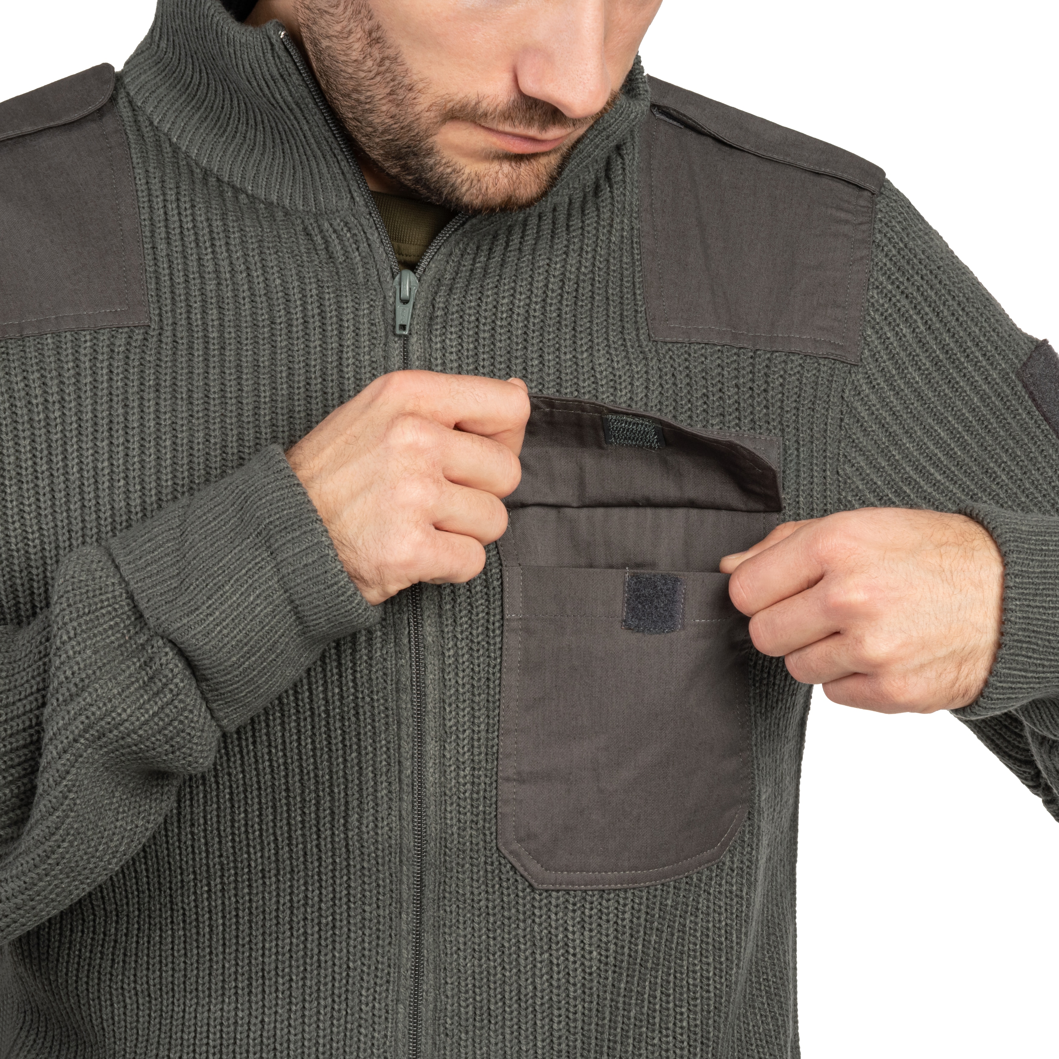 Светр Brandit BW Cardigan - Anthracite