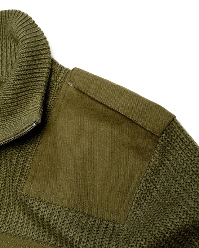 Sweter Brandit BW Cardigan - Olive