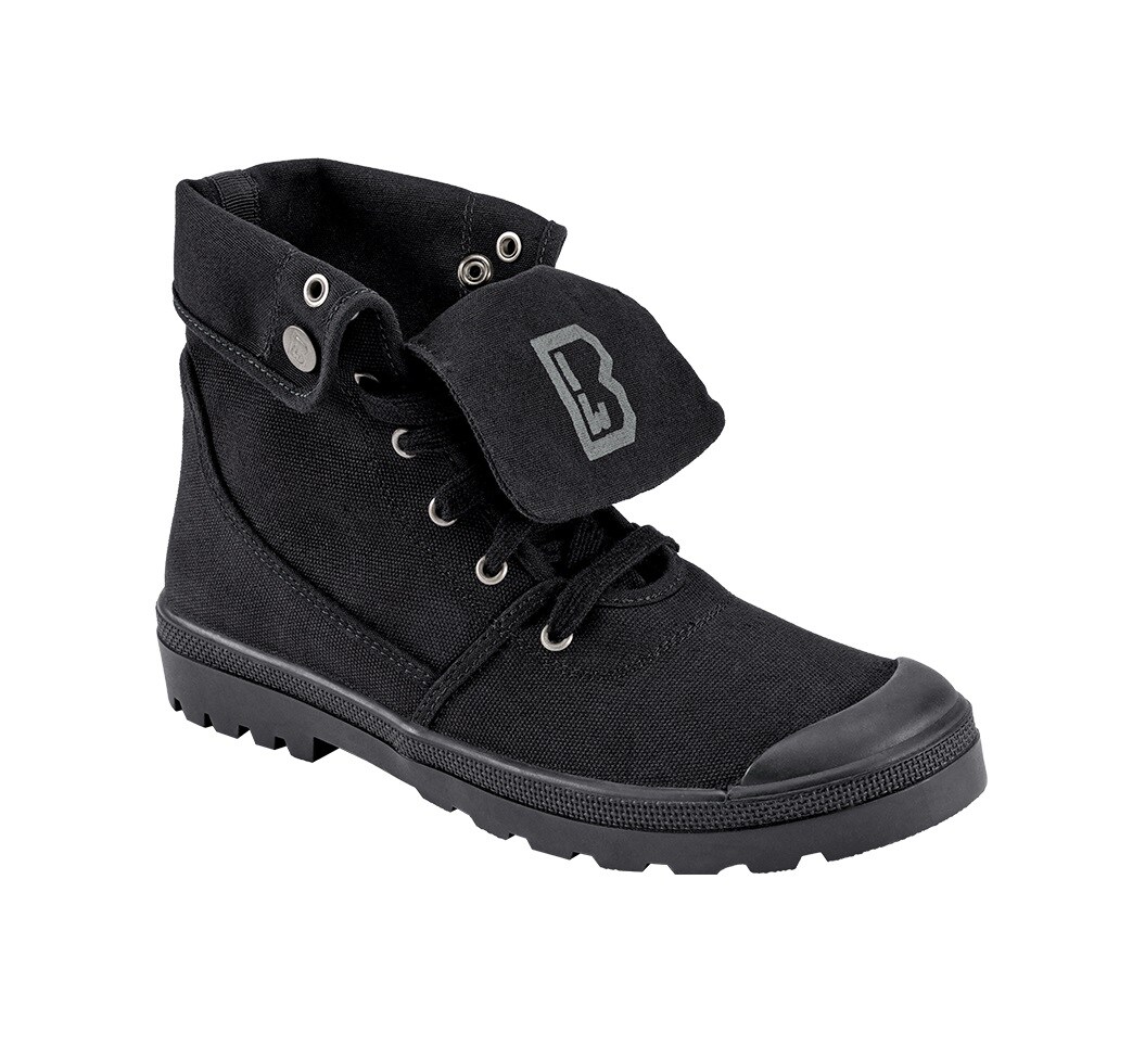 Черевики Brandit Military Canvas Sneaker High - Black