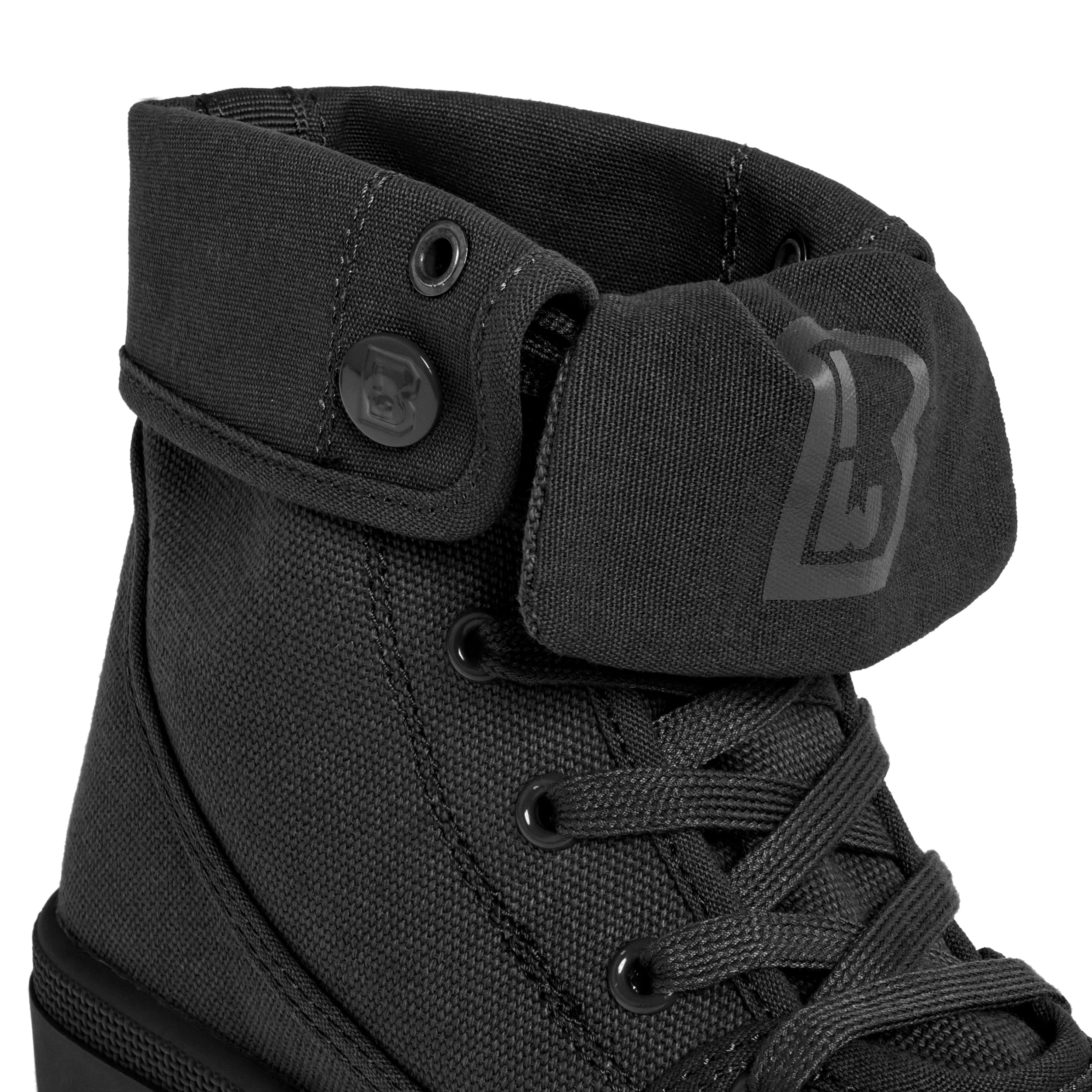Черевики Brandit Military Canvas Sneaker High - Black