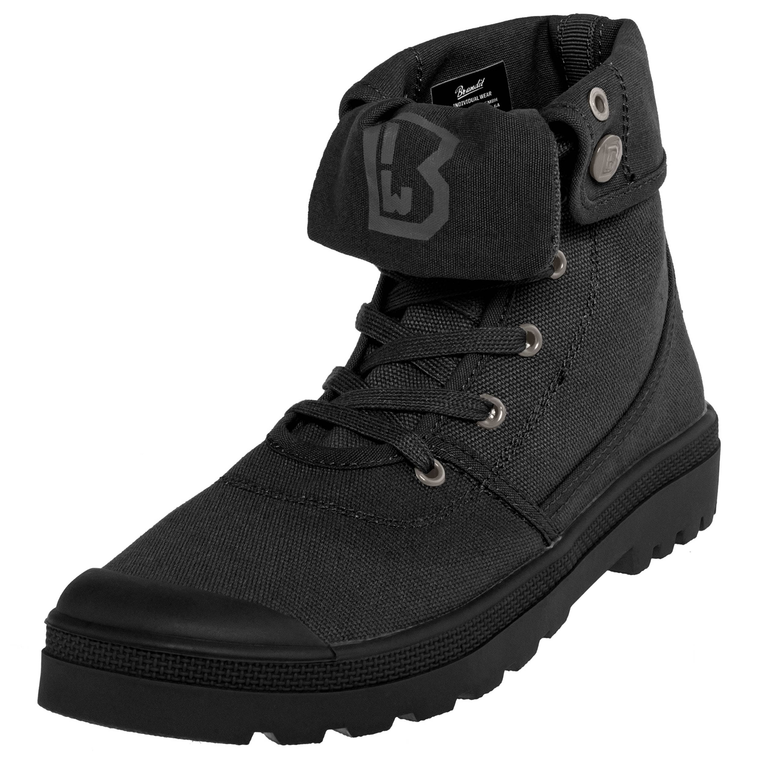 Buty Brandit Military Canvas Sneaker High - Black