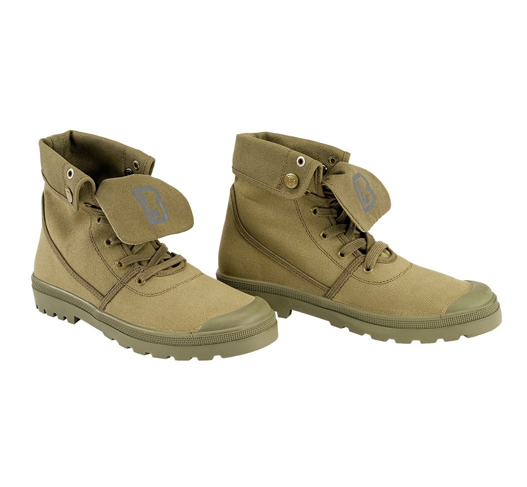 Черевики Brandit Military Canvas Sneaker High - Olive