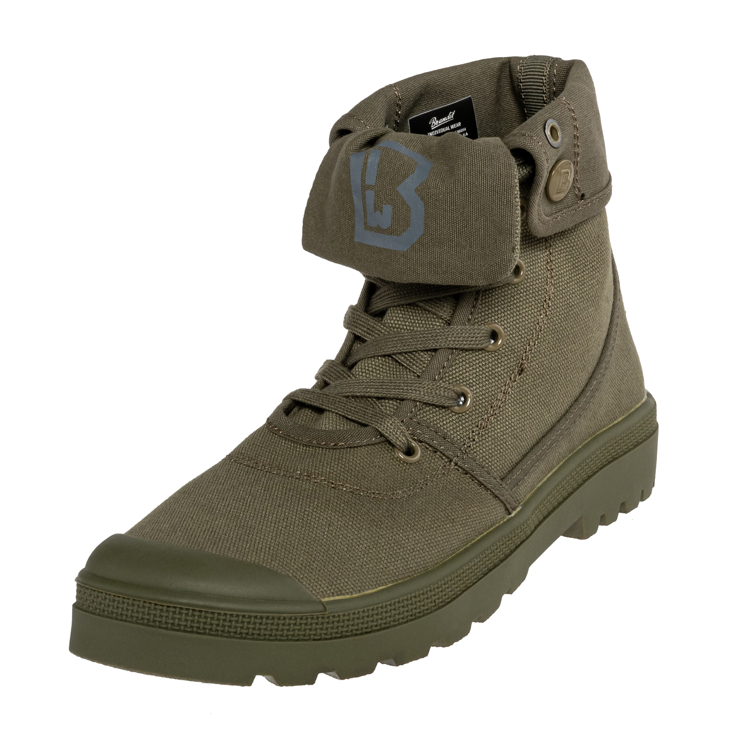 Buty Brandit Military Canvas Sneaker High - Olive