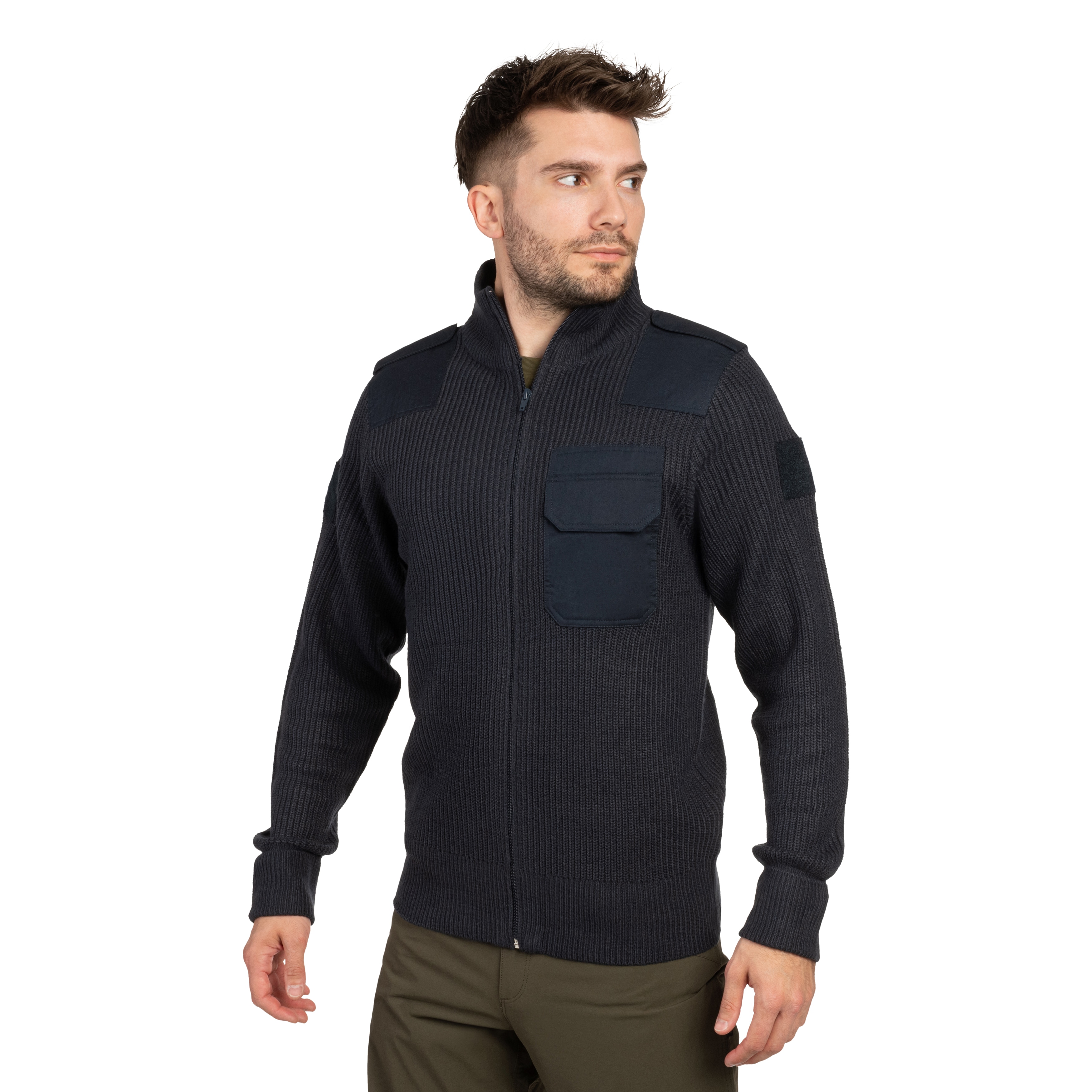 Светр Brandit BW Cardigan - Navy
