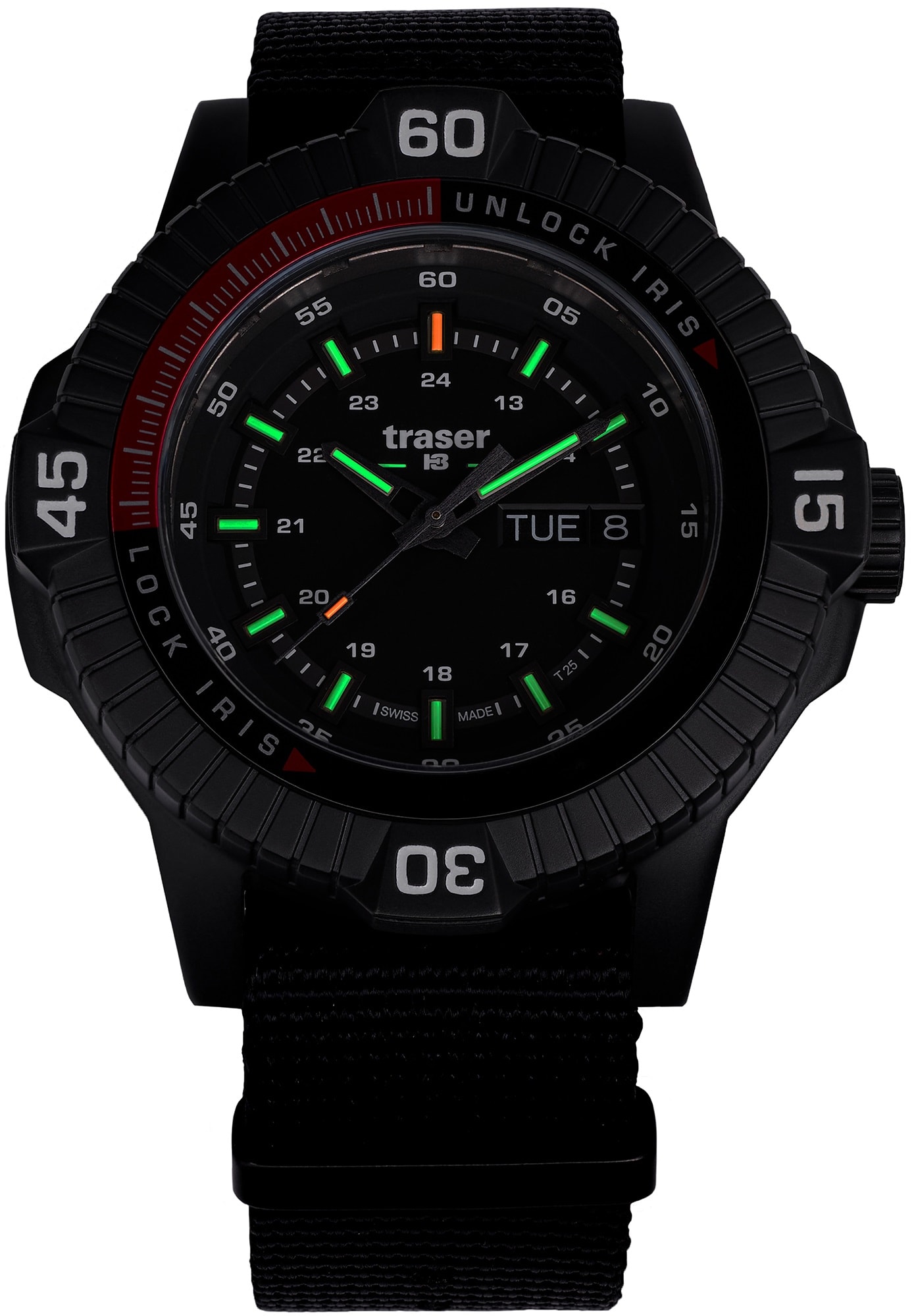 Zegarek Traser P99 Iris TS - Black