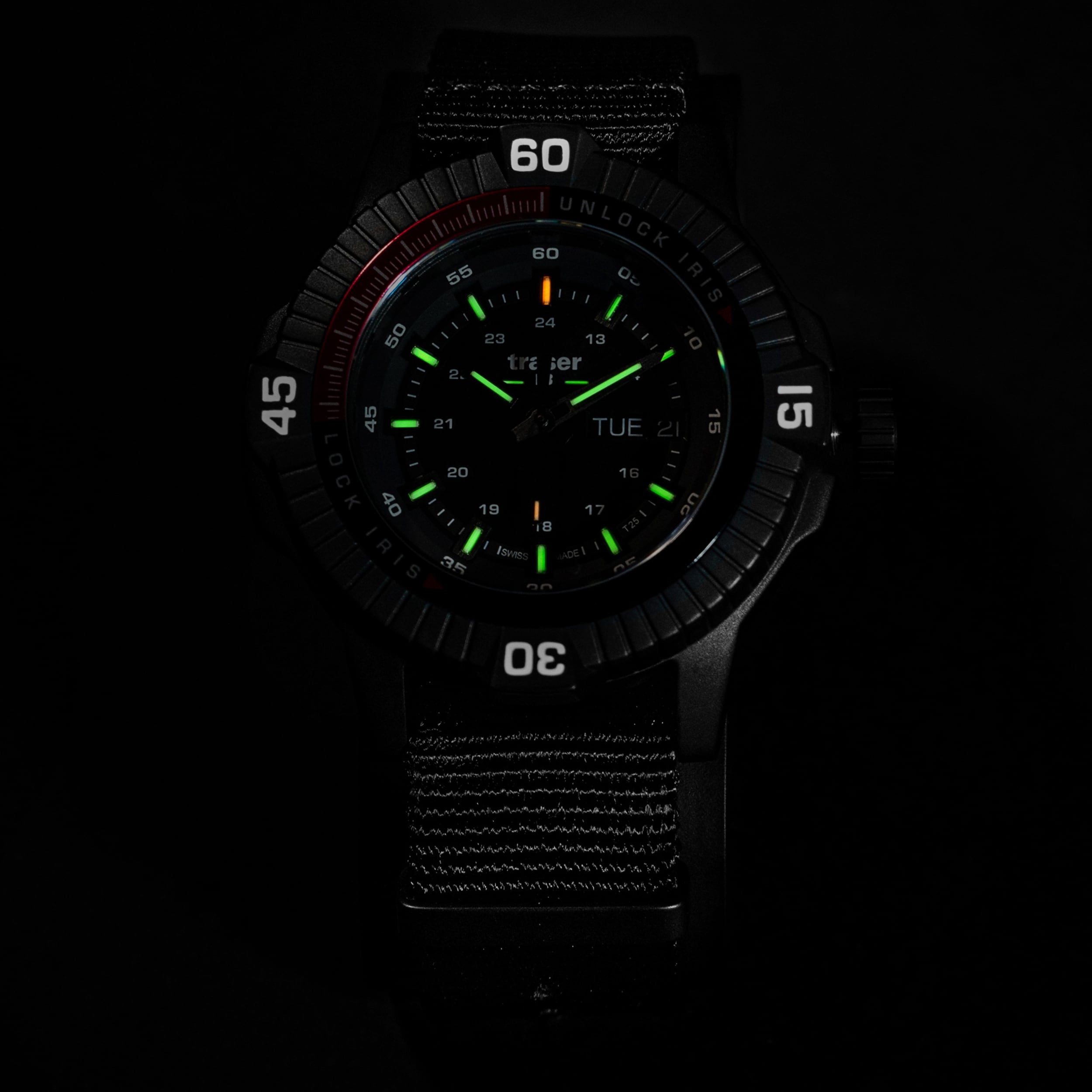 Zegarek Traser P99 Iris TS - Black