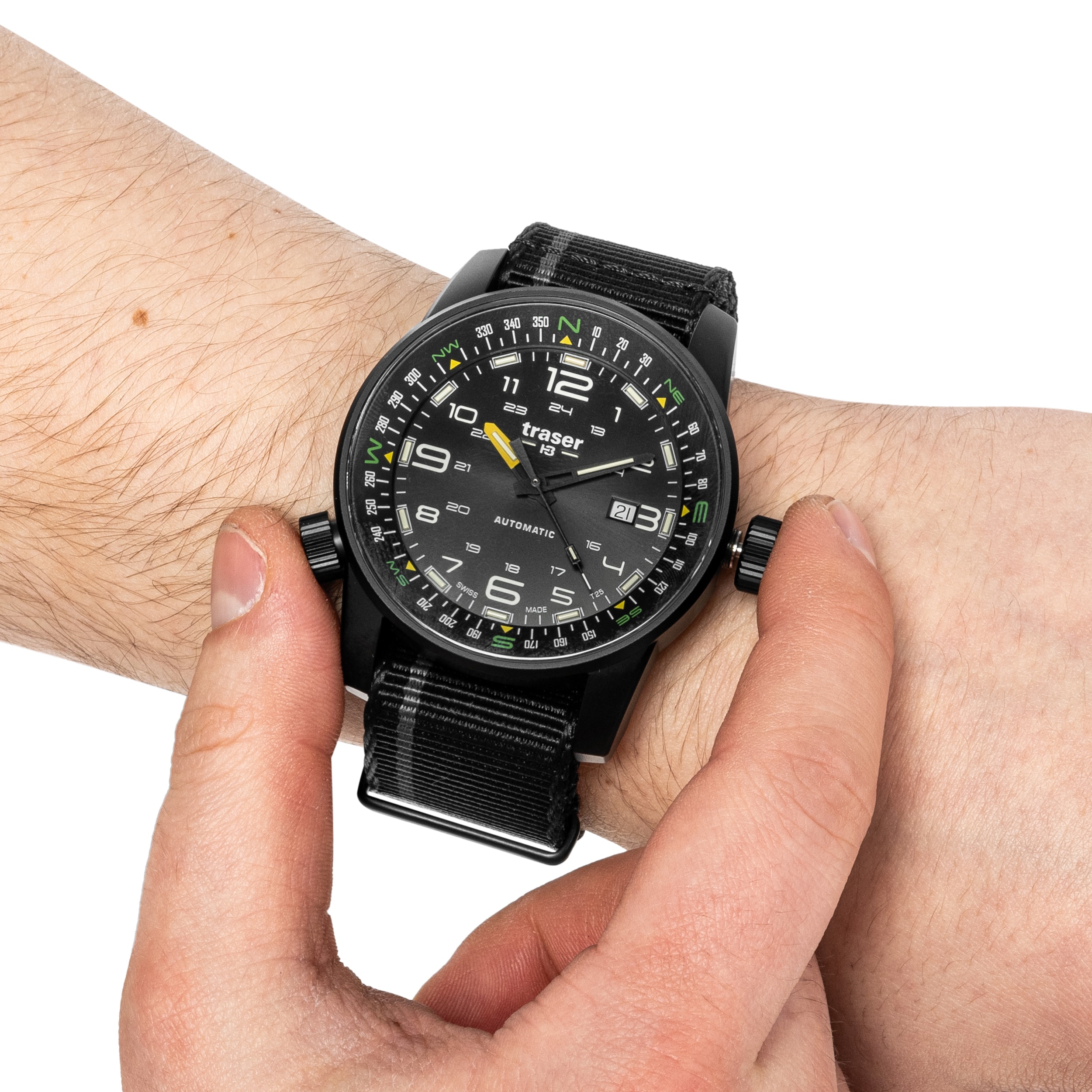 Zegarek Traser P68 Pathfinder Automatic TS - Black