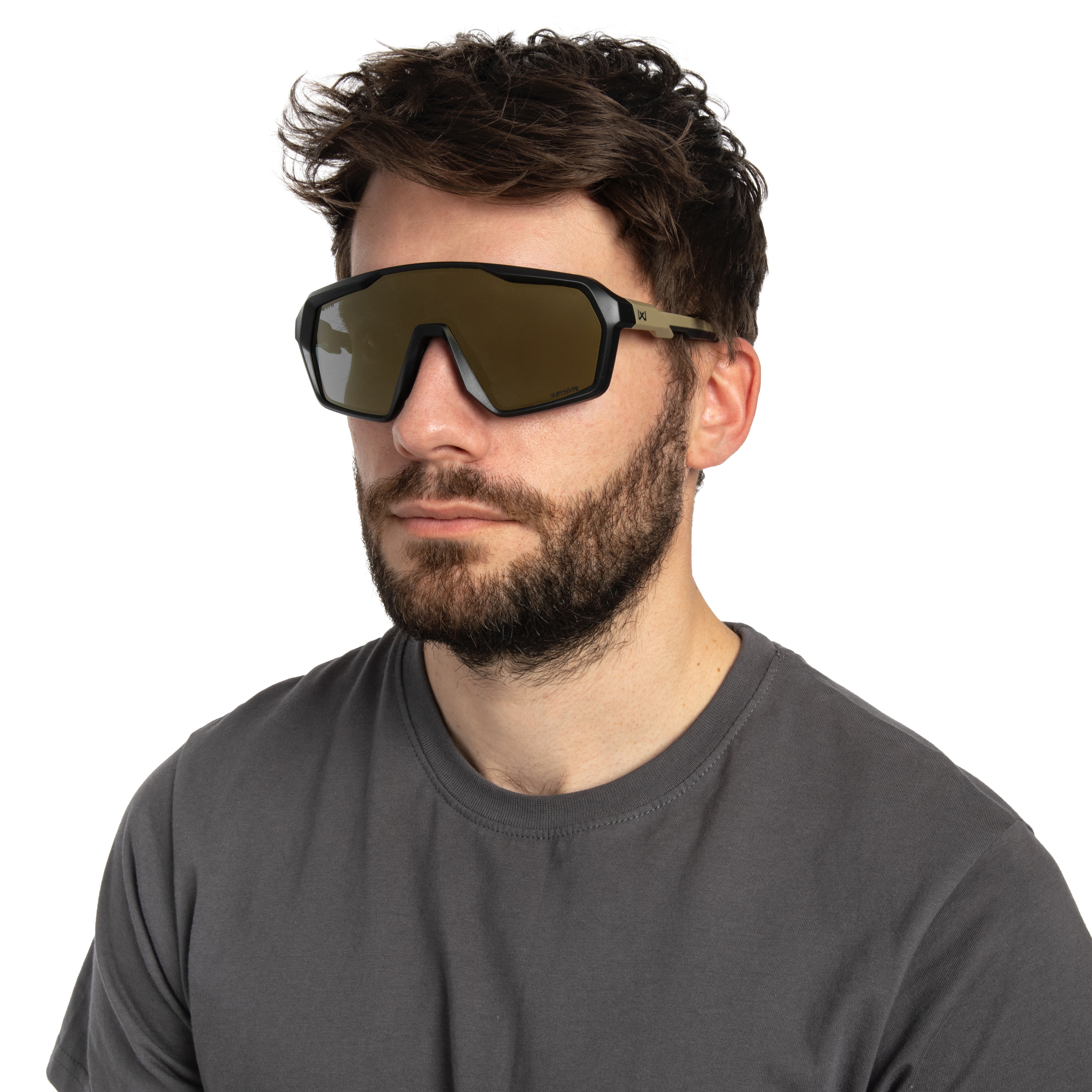 Okulary taktyczne Wiley X Citadel - Captivate Tungsten/Matte Black Tan