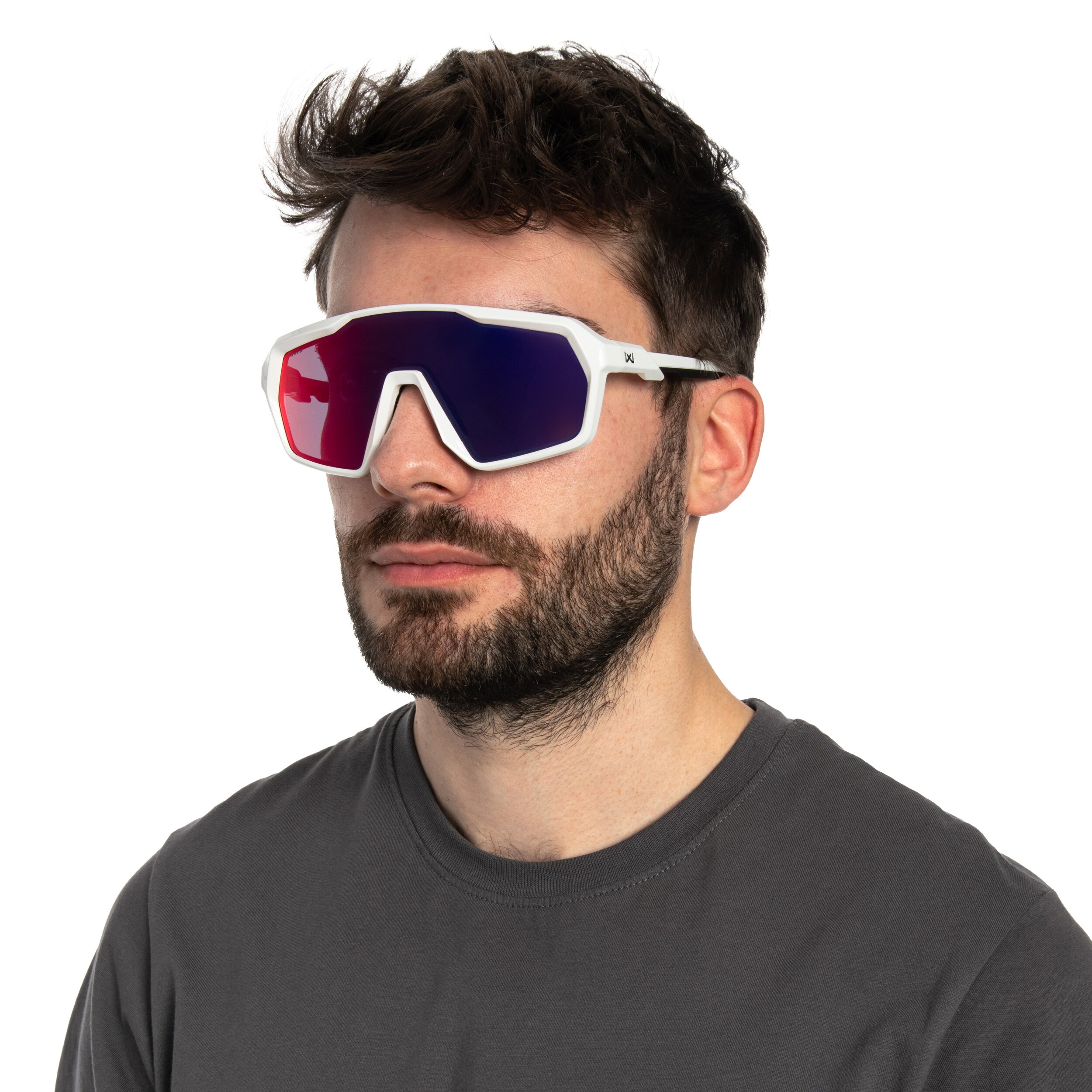 Okulary taktyczne Wiley X Citadel - Captivate Red/Polished White