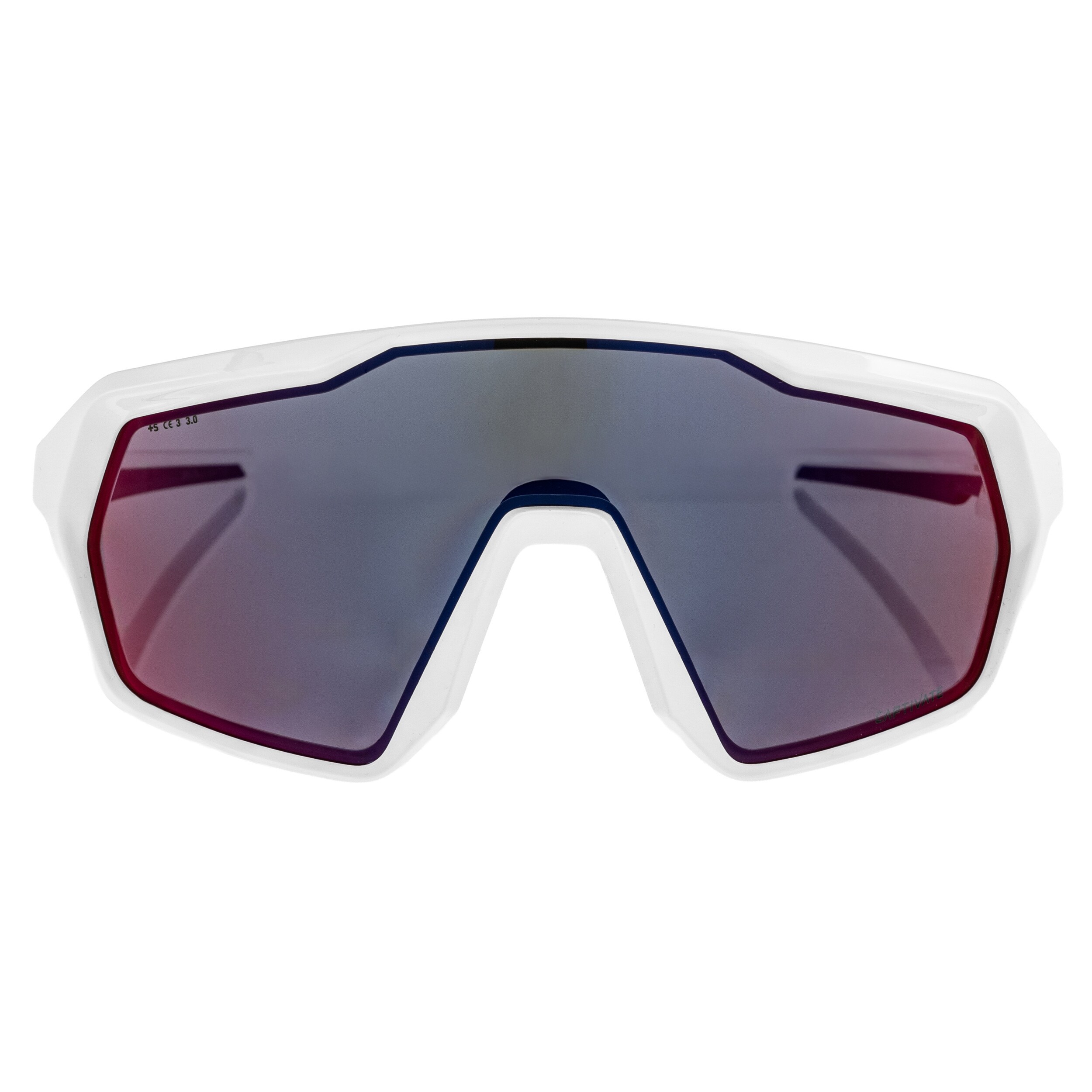 Okulary taktyczne Wiley X Citadel - Captivate Red/Polished White