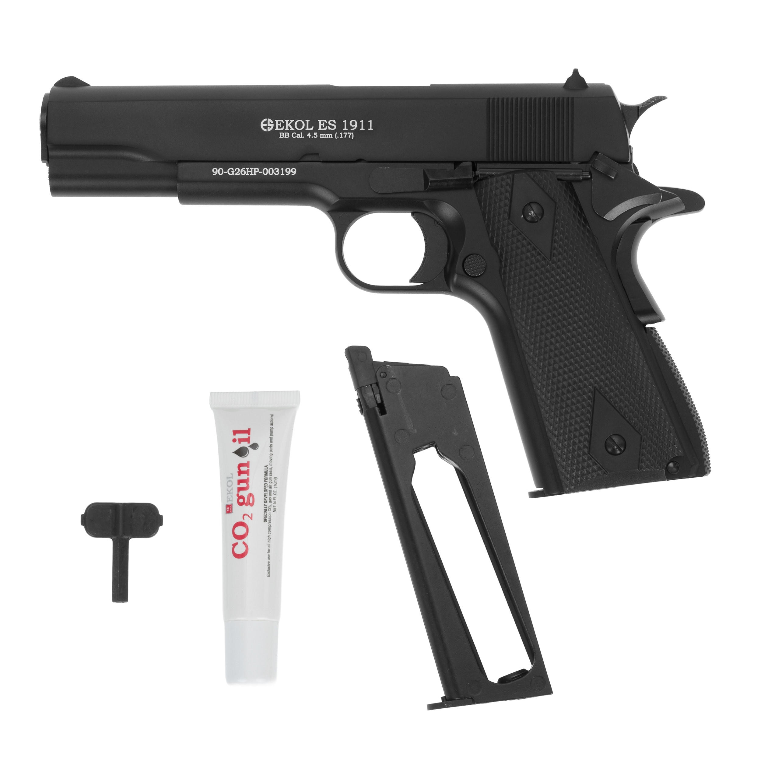 Ekol Voltran ES 1911 4.5 mm Air Gun - Black
