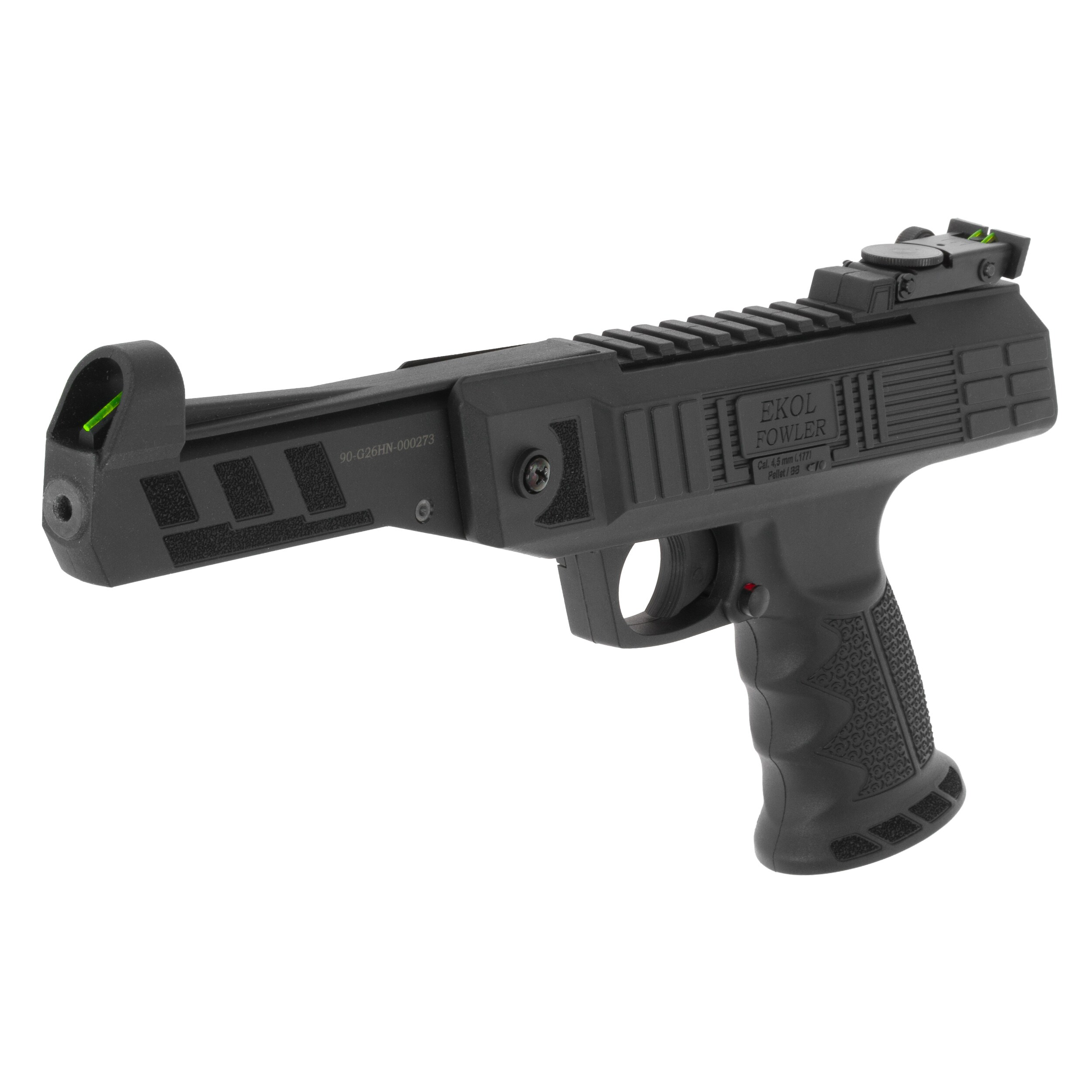 Wiatrówka Ekol Voltran Fowler 4.5 mm - Black
