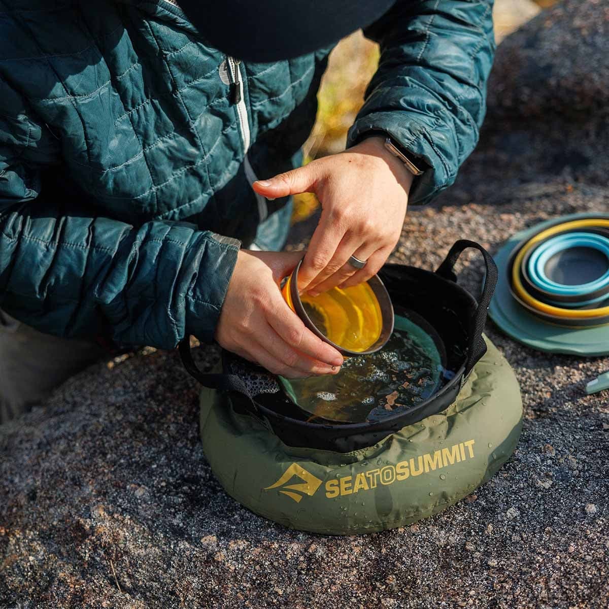 Miska turystyczna składana Sea To Summit Kitchen Sink 10 l