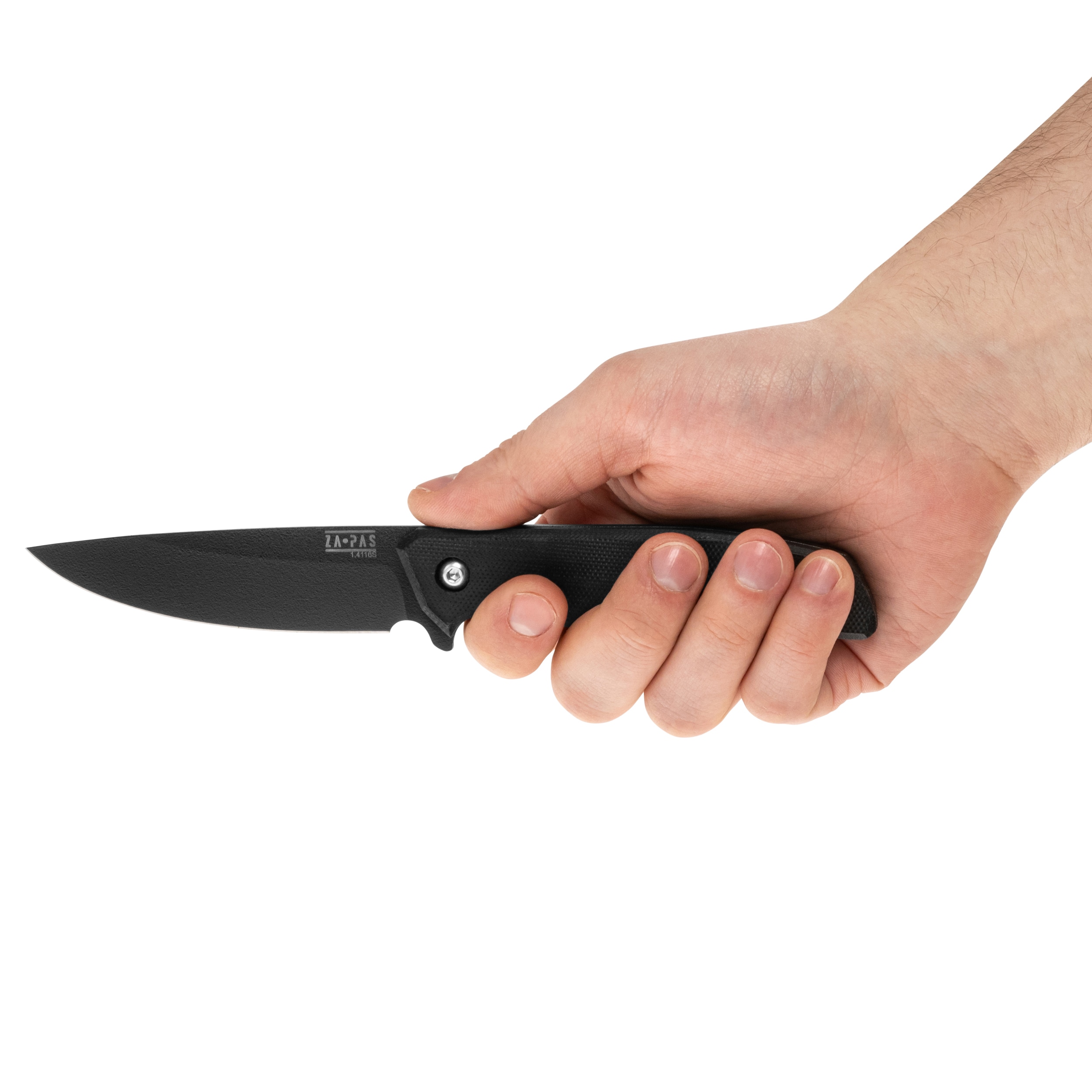 Ніж Za-Pas Ambro2 1.4116S G10 Black Blade - Black