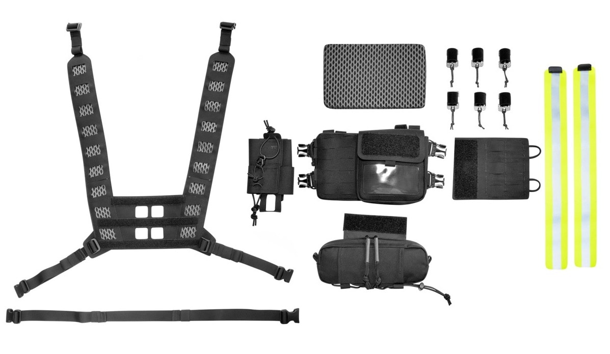 Kamizelka taktyczna Tasmanian Tiger Security Pro Rig - Black