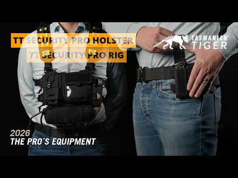 Kamizelka taktyczna Tasmanian Tiger Security Pro Rig - Black