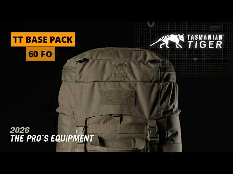 Plecak Tasmanian Tiger Base Pack FO IRR 60 l - Stone Grey Olive