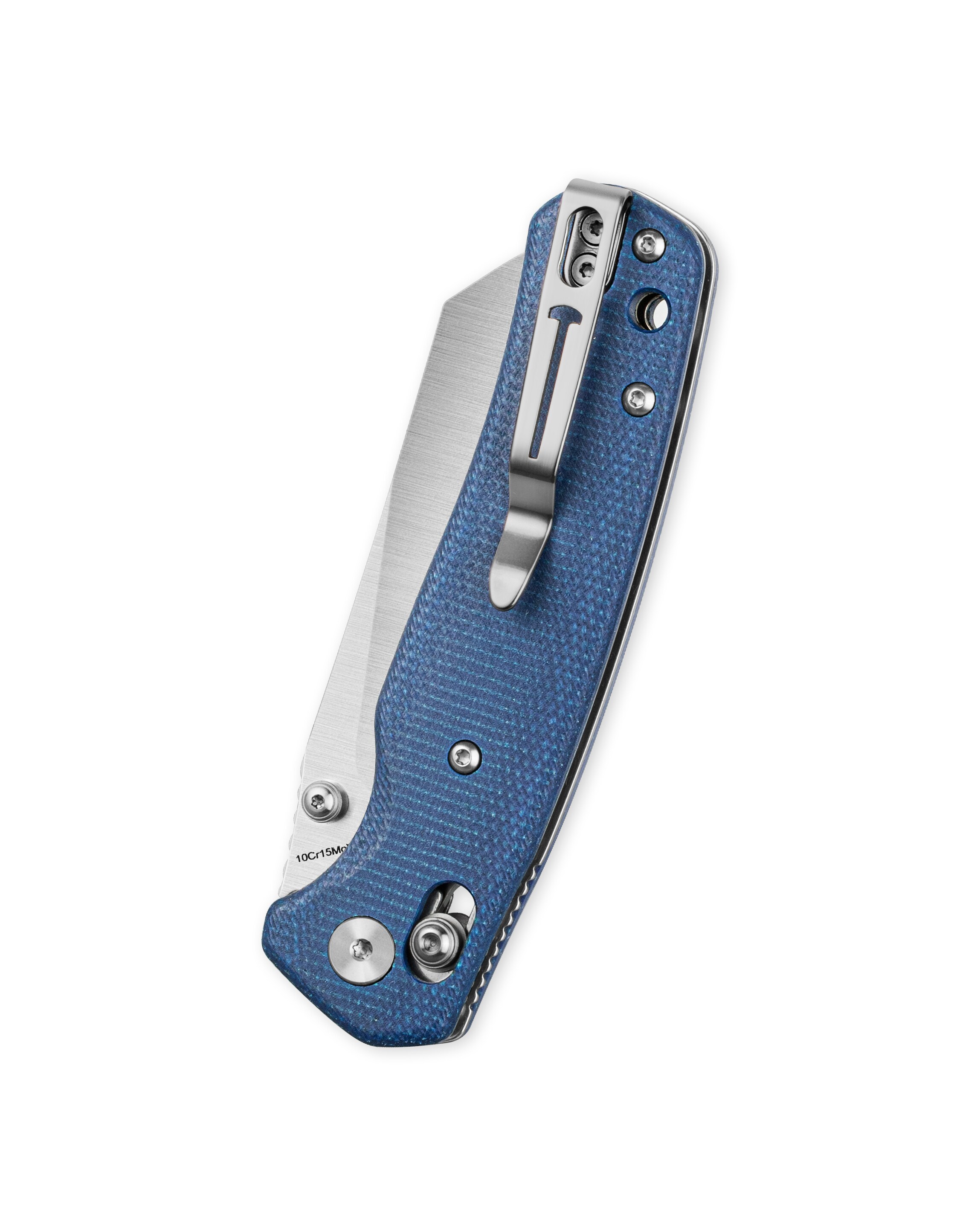 Складаний ніж Bestechman Cicada's Wing Micarta - Blue/Satin