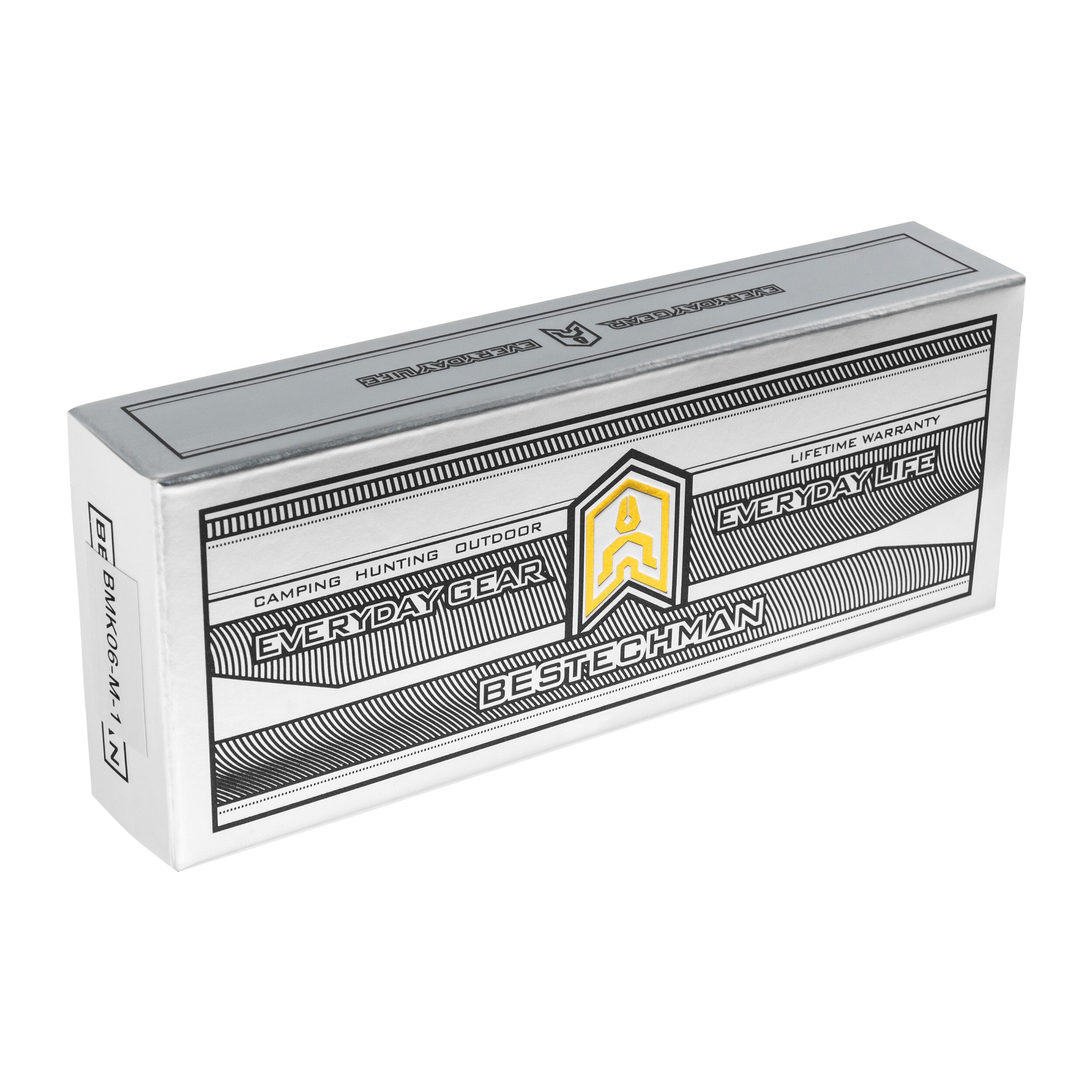 Nóż składany Bestechman Cicada's Wing Micarta - Blue/Satin