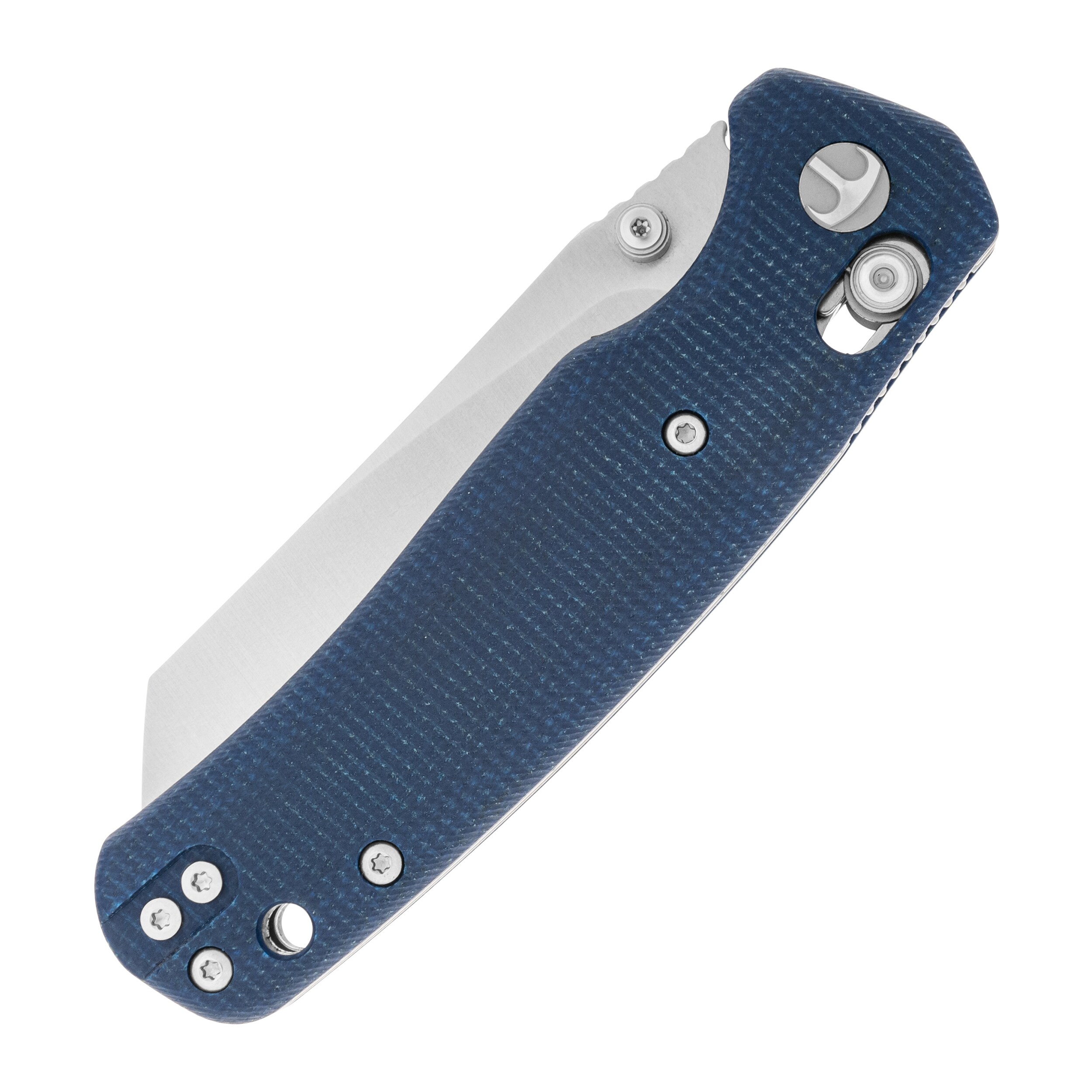 Nóż składany Bestechman Cicada's Wing Micarta - Blue/Satin