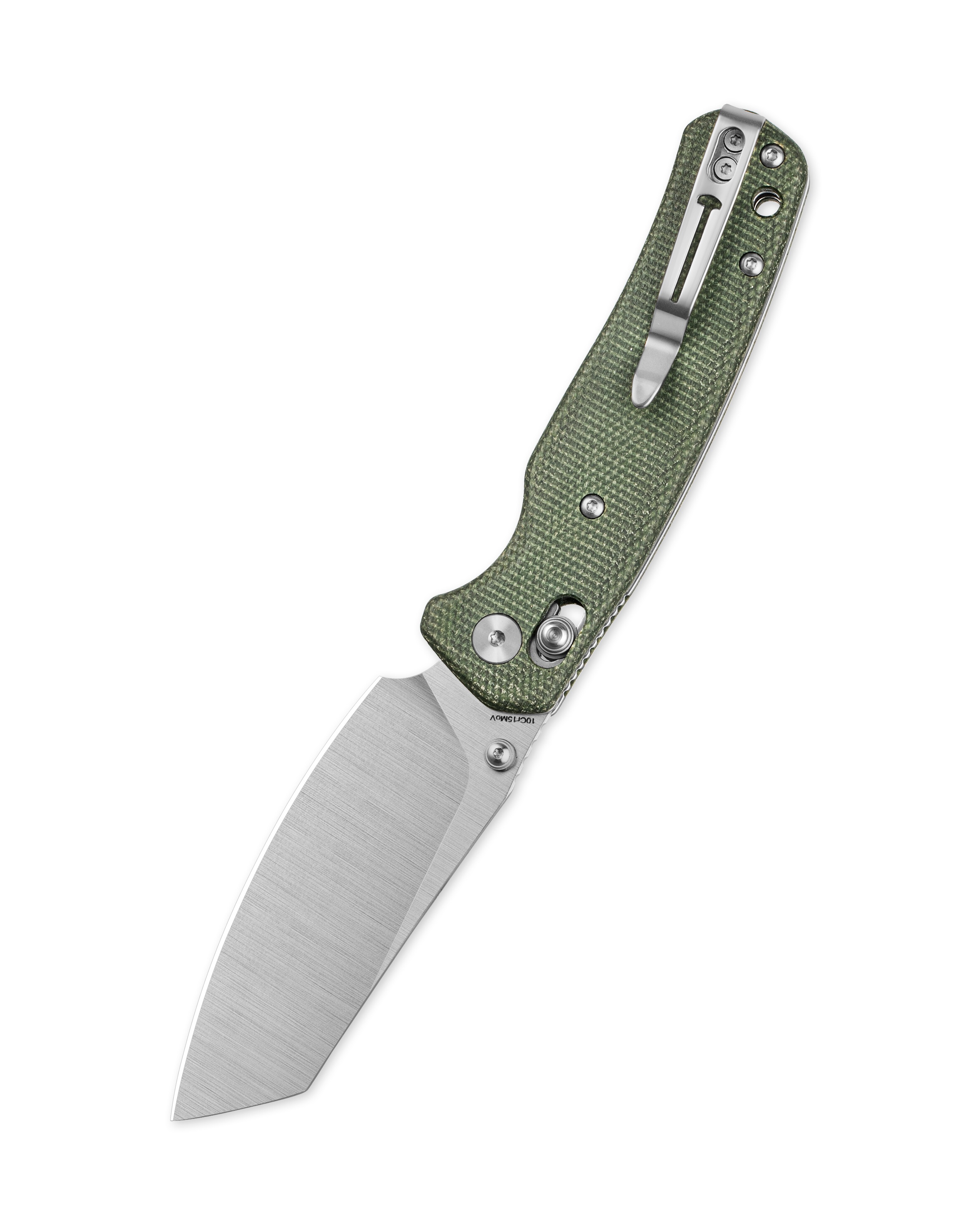Складаний ніж Bestechman Cicada's Wing Micarta - OD Green/Satin