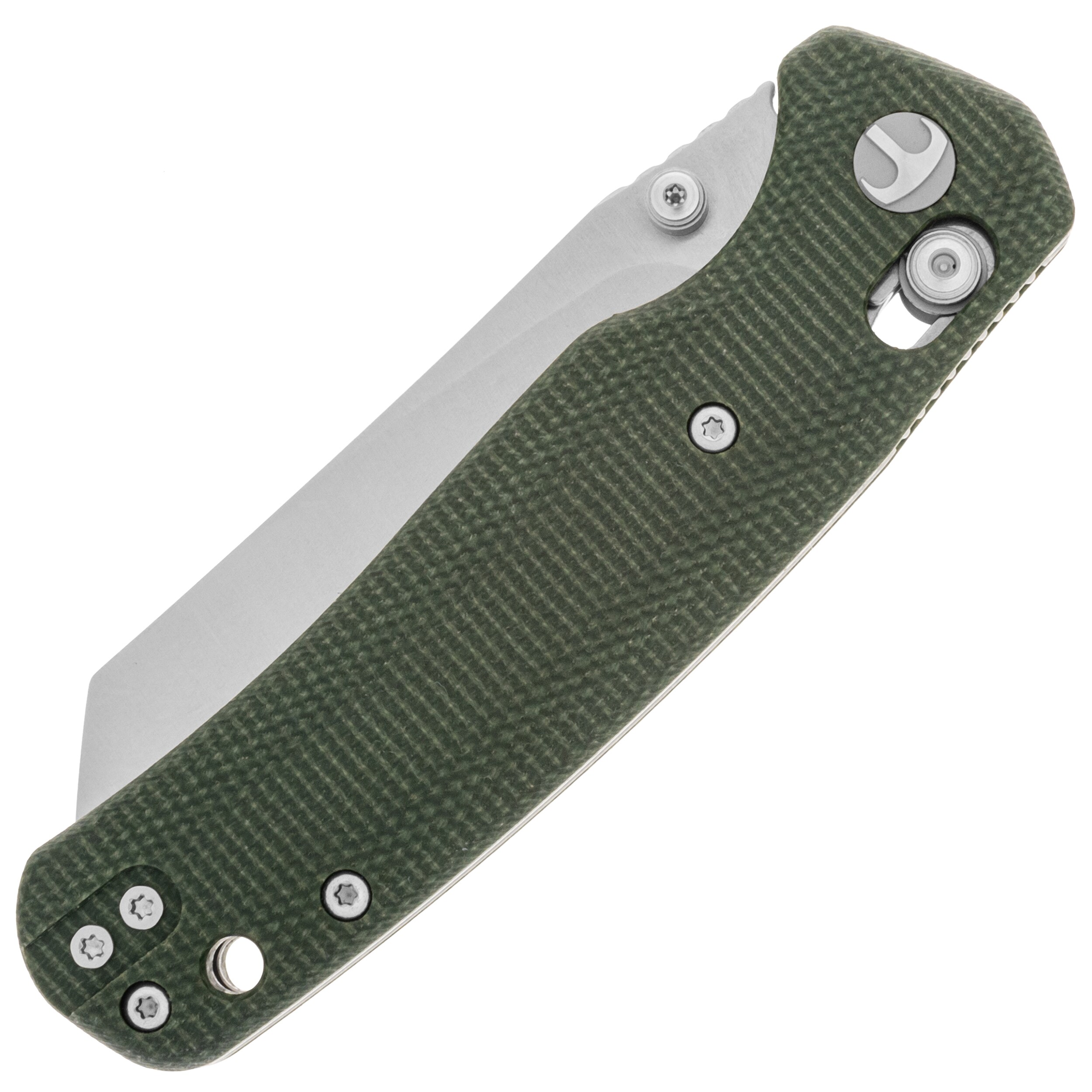 Складаний ніж Bestechman Cicada's Wing Micarta - OD Green/Satin