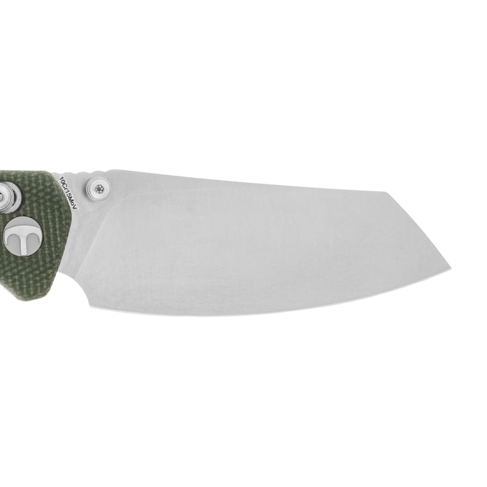 Nóż składany Bestechman Cicada's Wing Micarta - OD Green/Satin