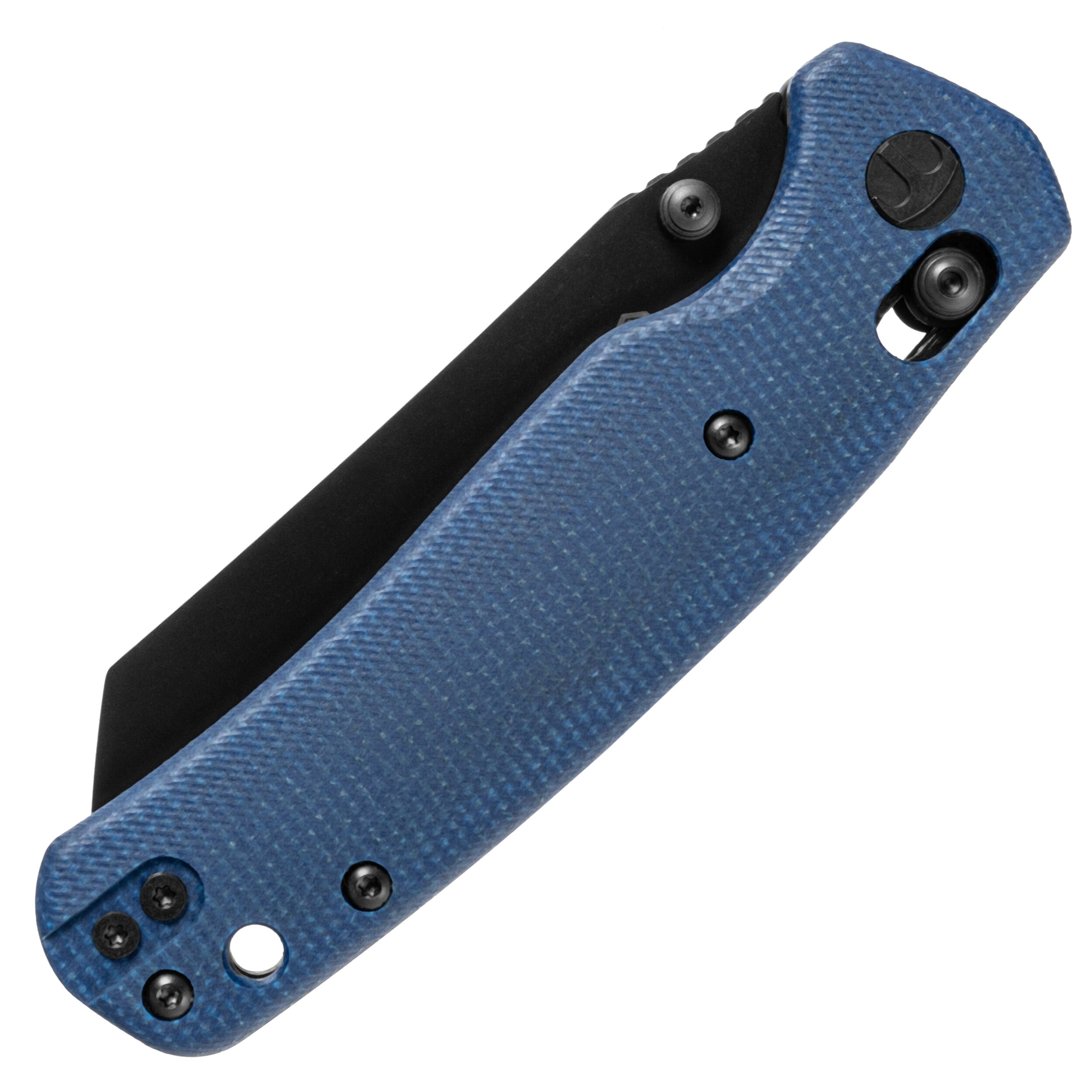 Nóż składany Bestechman Cicada's Wing Micarta - Light Blue/Black PVD