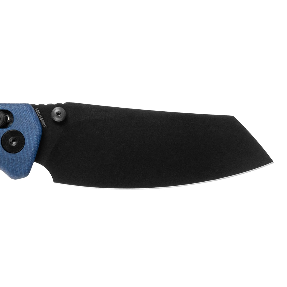 Nóż składany Bestechman Cicada's Wing Micarta - Light Blue/Black PVD