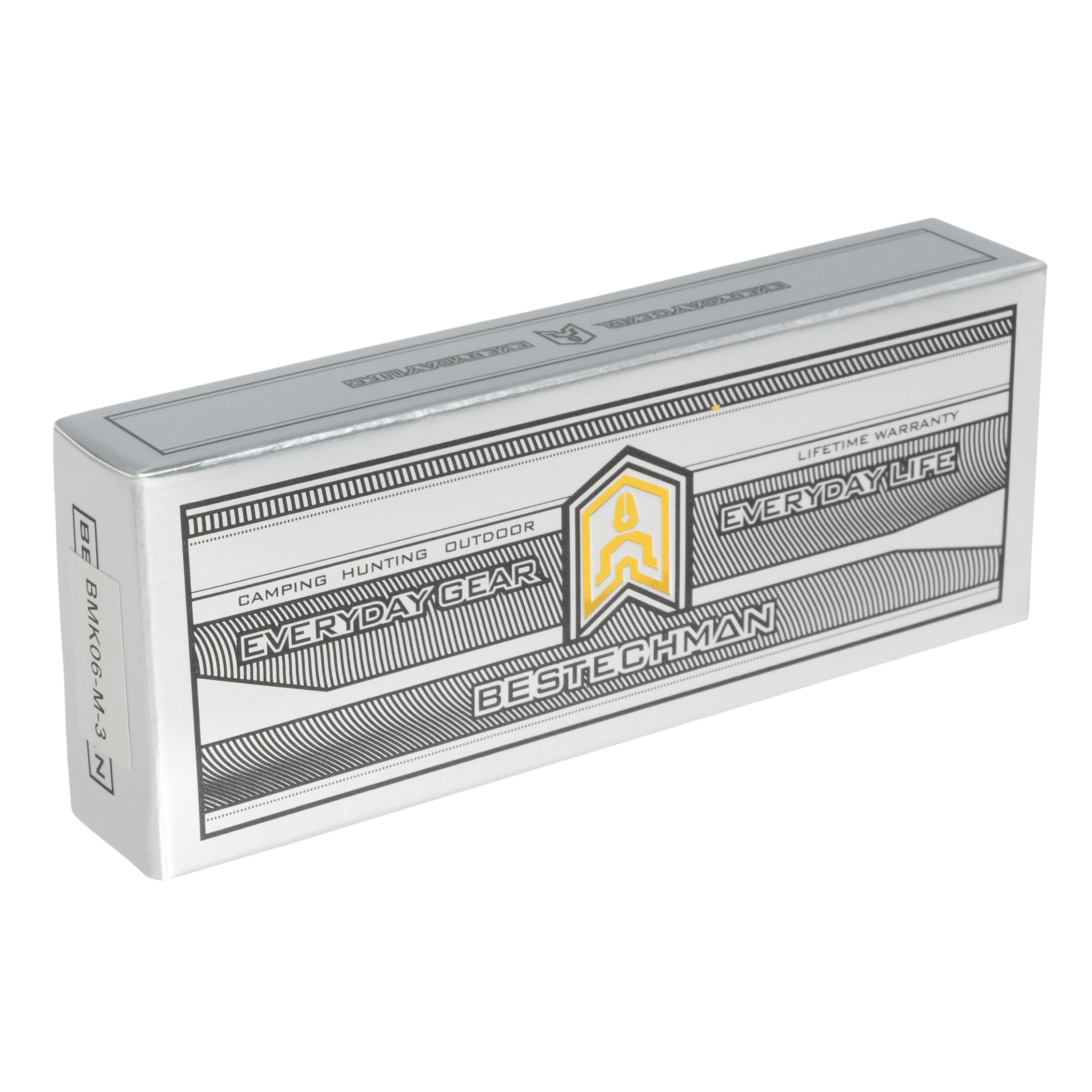 Nóż składany Bestechman Cicada's Wing Micarta - Grey/Satin