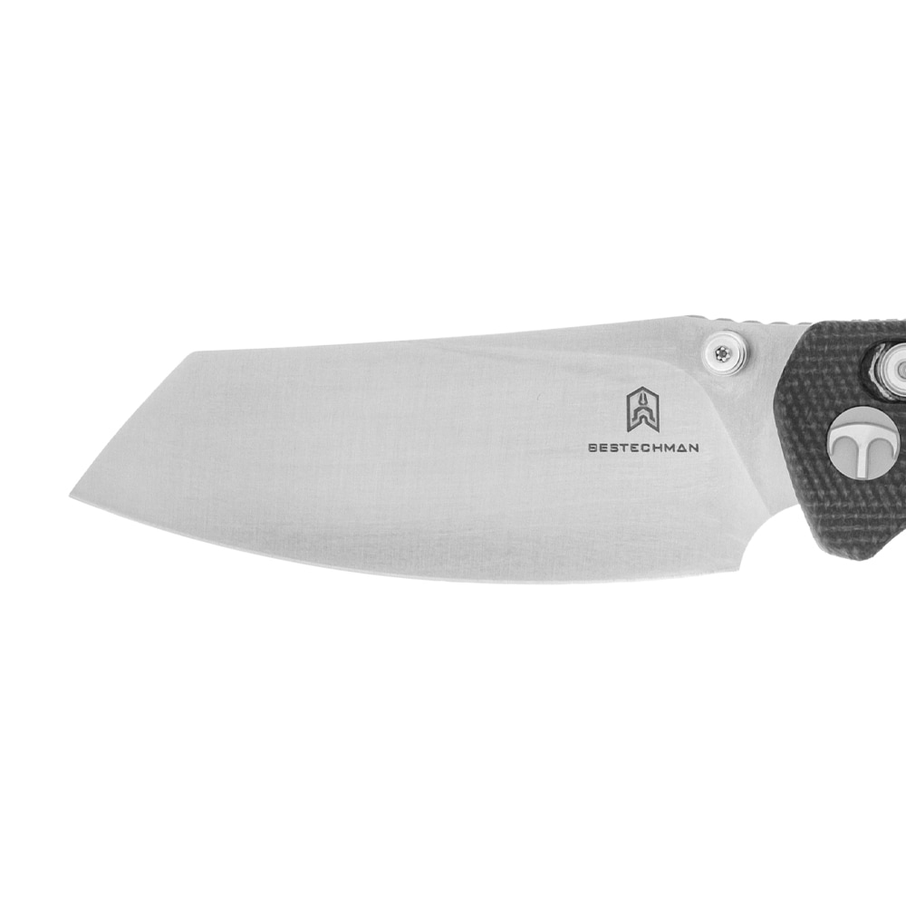 Складаний ніж Bestechman Cicada's Wing Micarta - Grey/Satin