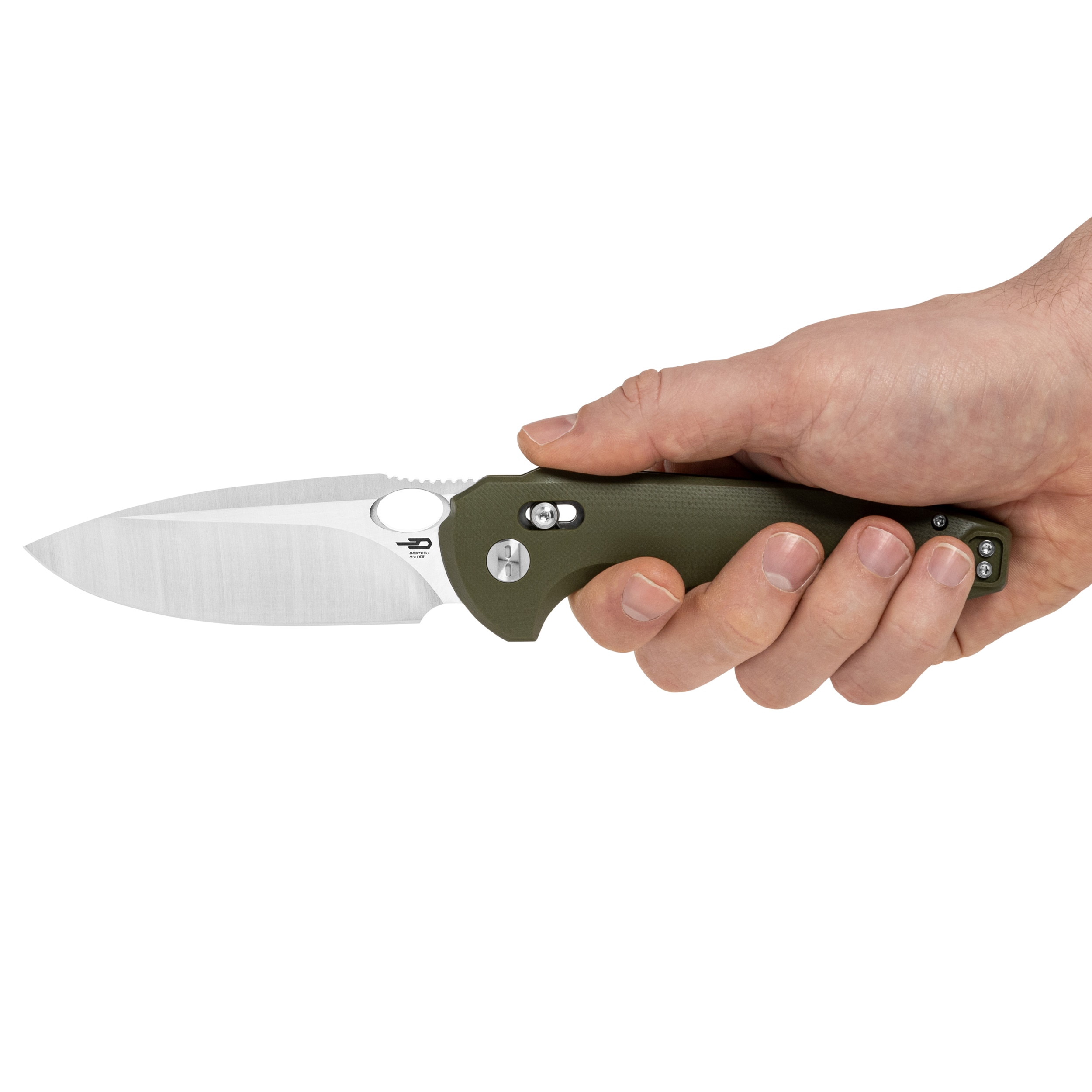 Складаний ніж Bestech Knives Noctar - OD Green/Satin