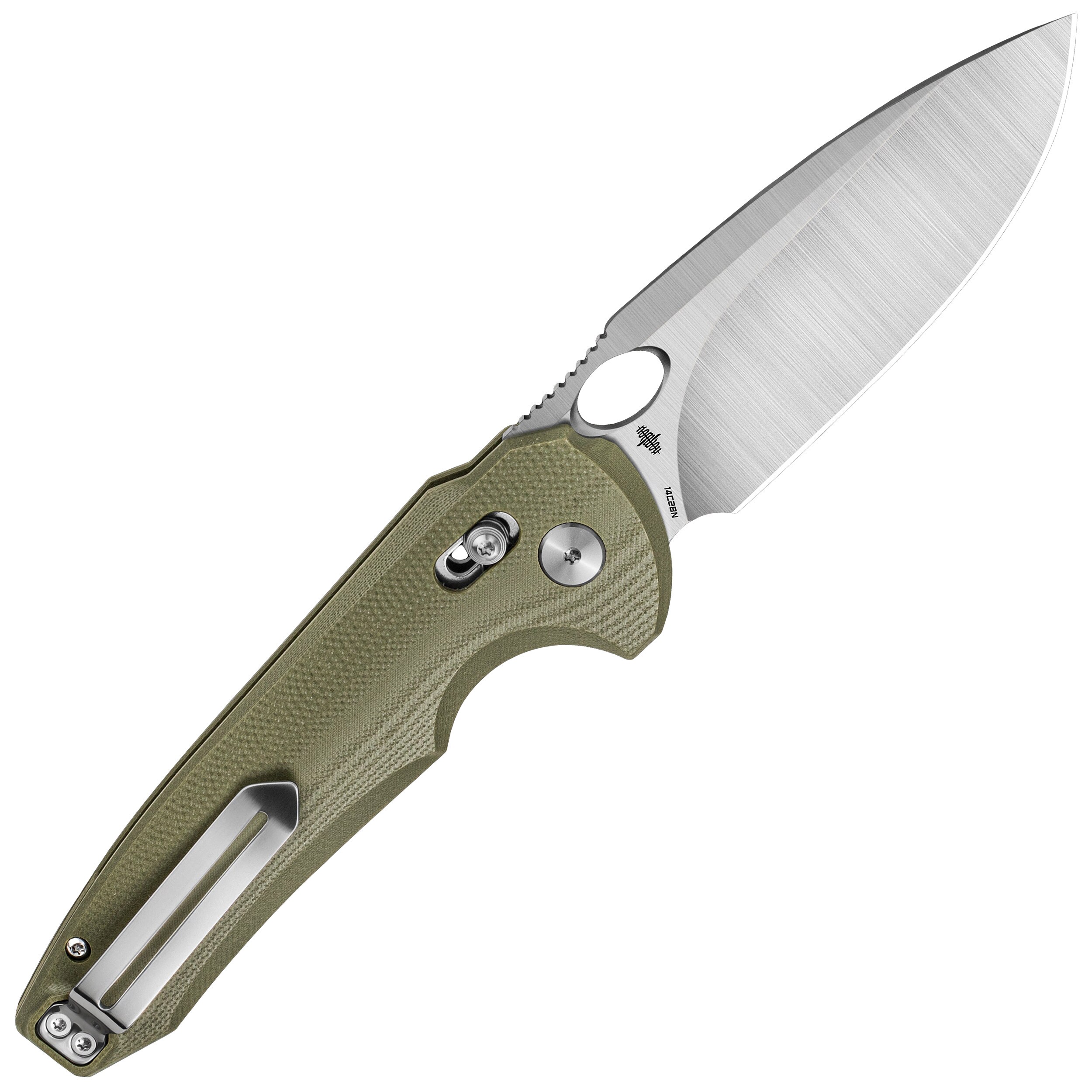 Складаний ніж Bestech Knives Noctral - OD Green/Satin