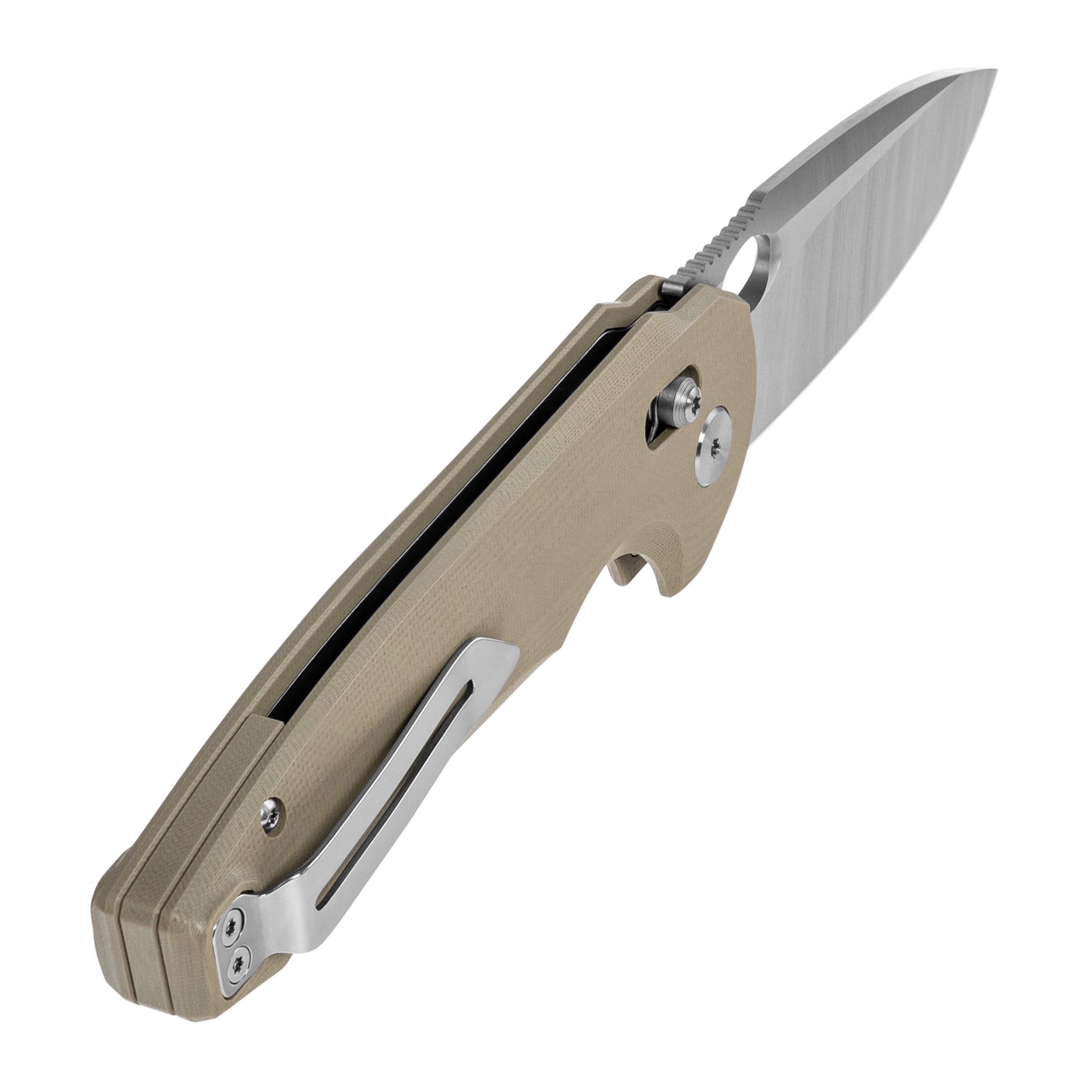 Nóż składany Bestech Knives Noctar - Khaki/Satin