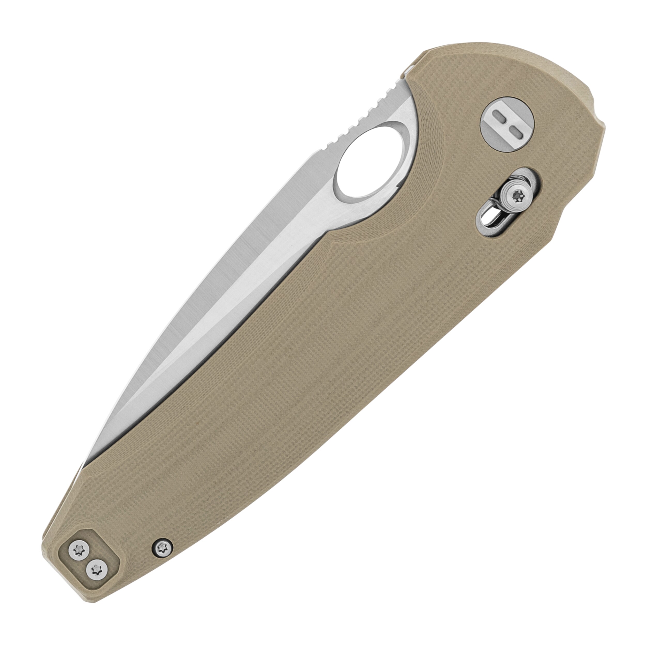 Nóż składany Bestech Knives Noctar - Khaki/Satin