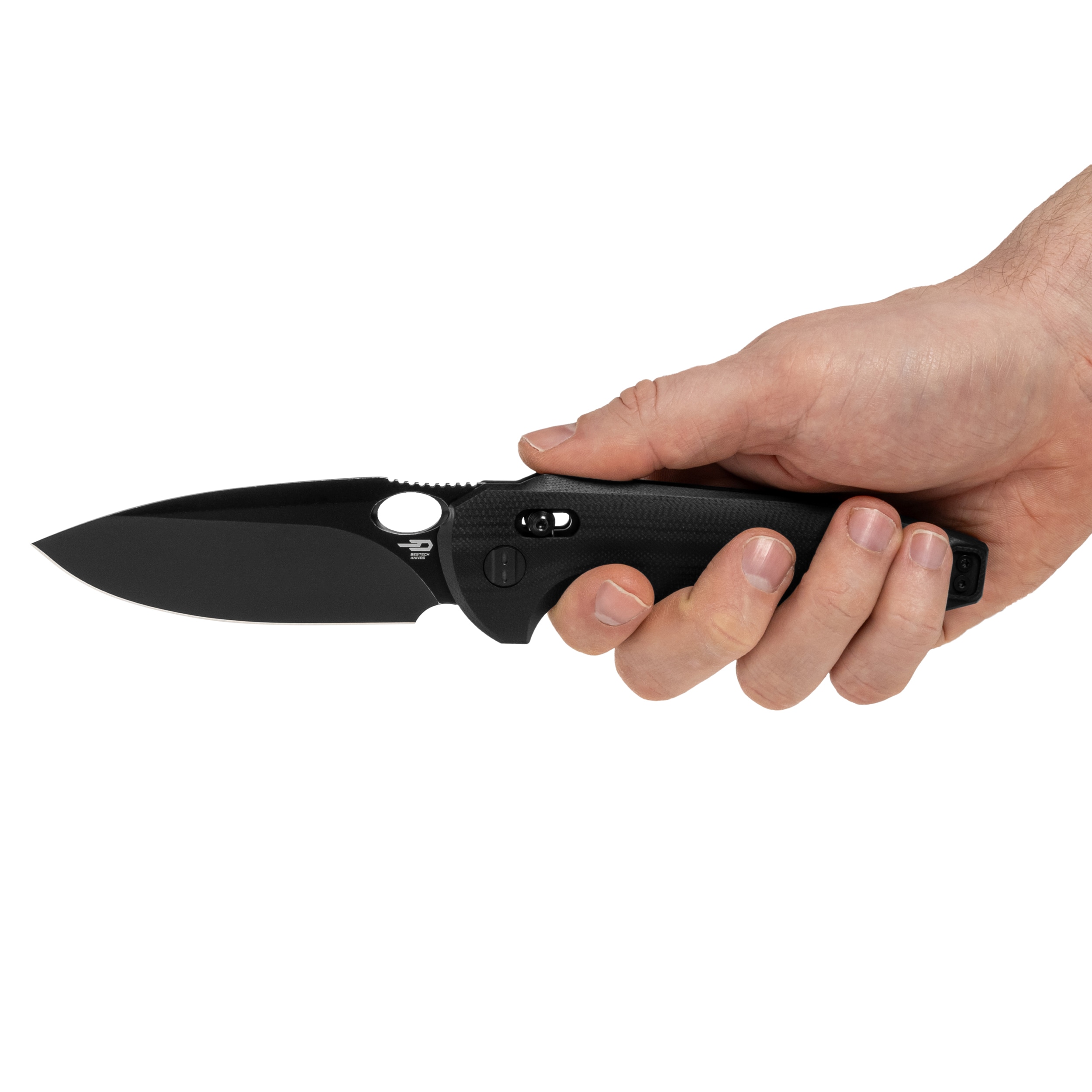 Nóż składany Bestech Knives Noctar- Black/Black Stonewash