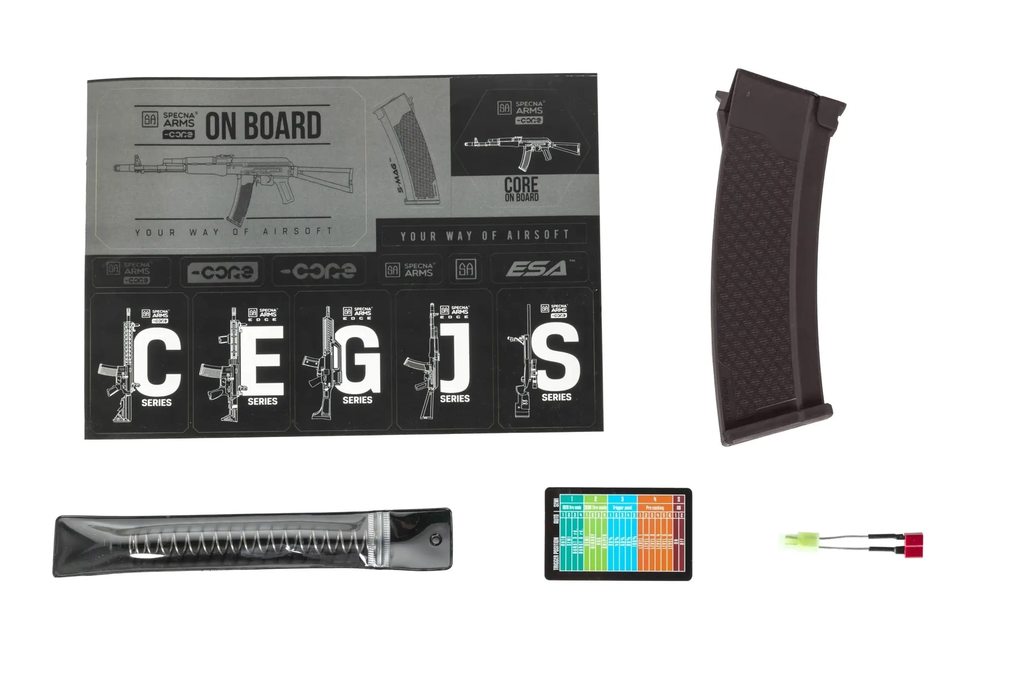 Штурмова гвинтівка AEG Specna Arms SA-J74 Core Gen.2 HAL ETU - Сливова