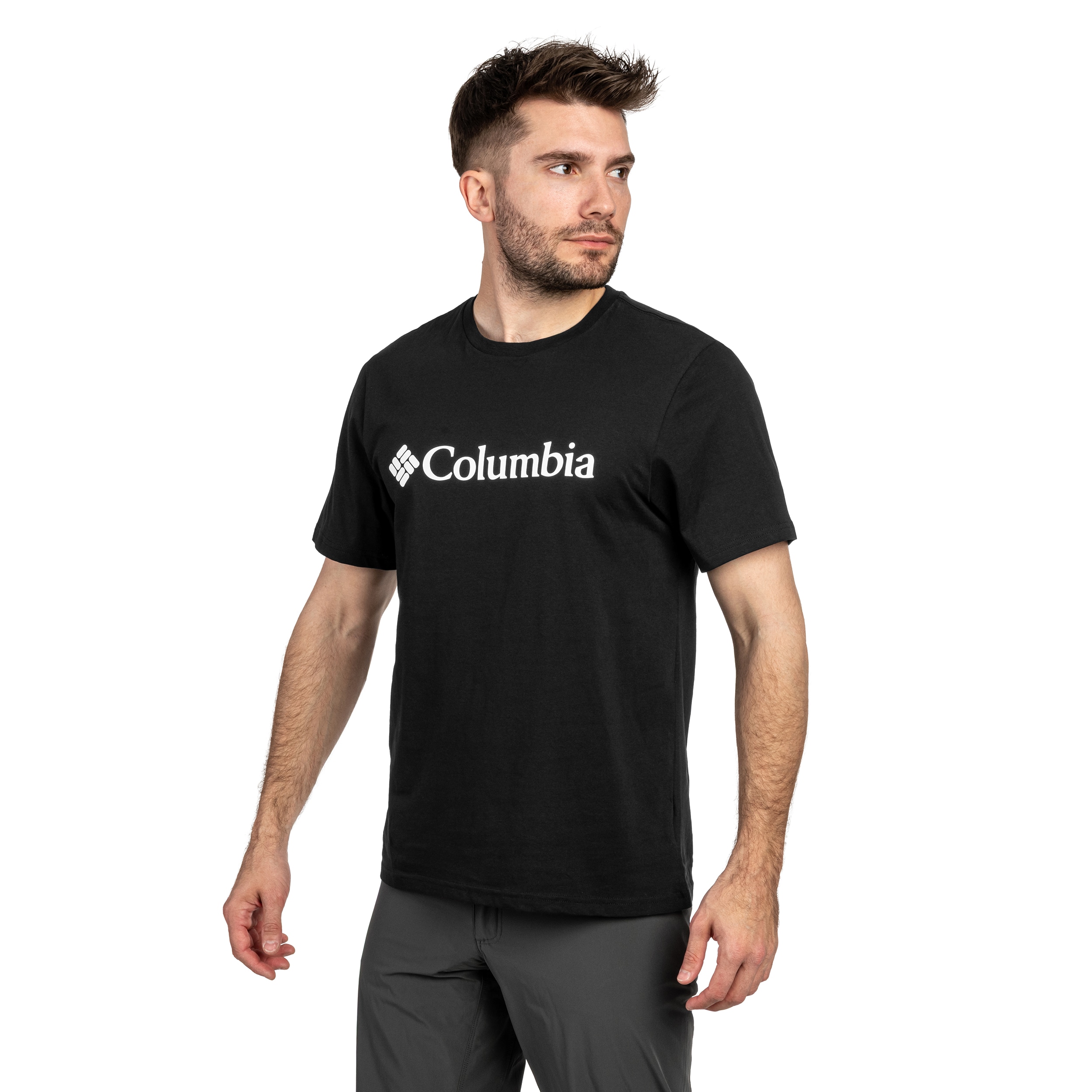 Koszulka T-Shirt Columbia CSC Basic Logo Organic Cotton - Black