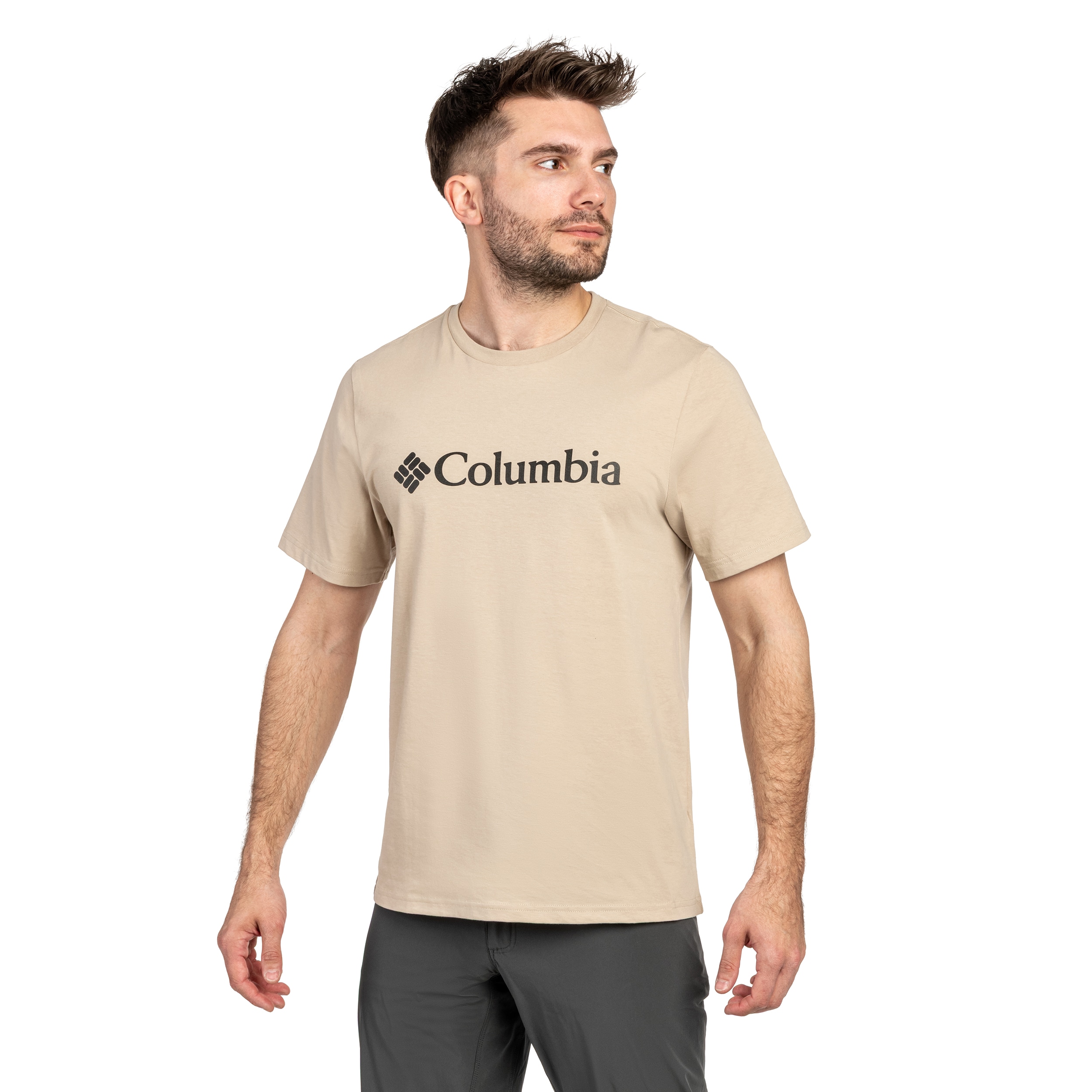 Футболка T-Shirt Columbia CSC Basic Logo Organic Cotton - Ancient Fossil