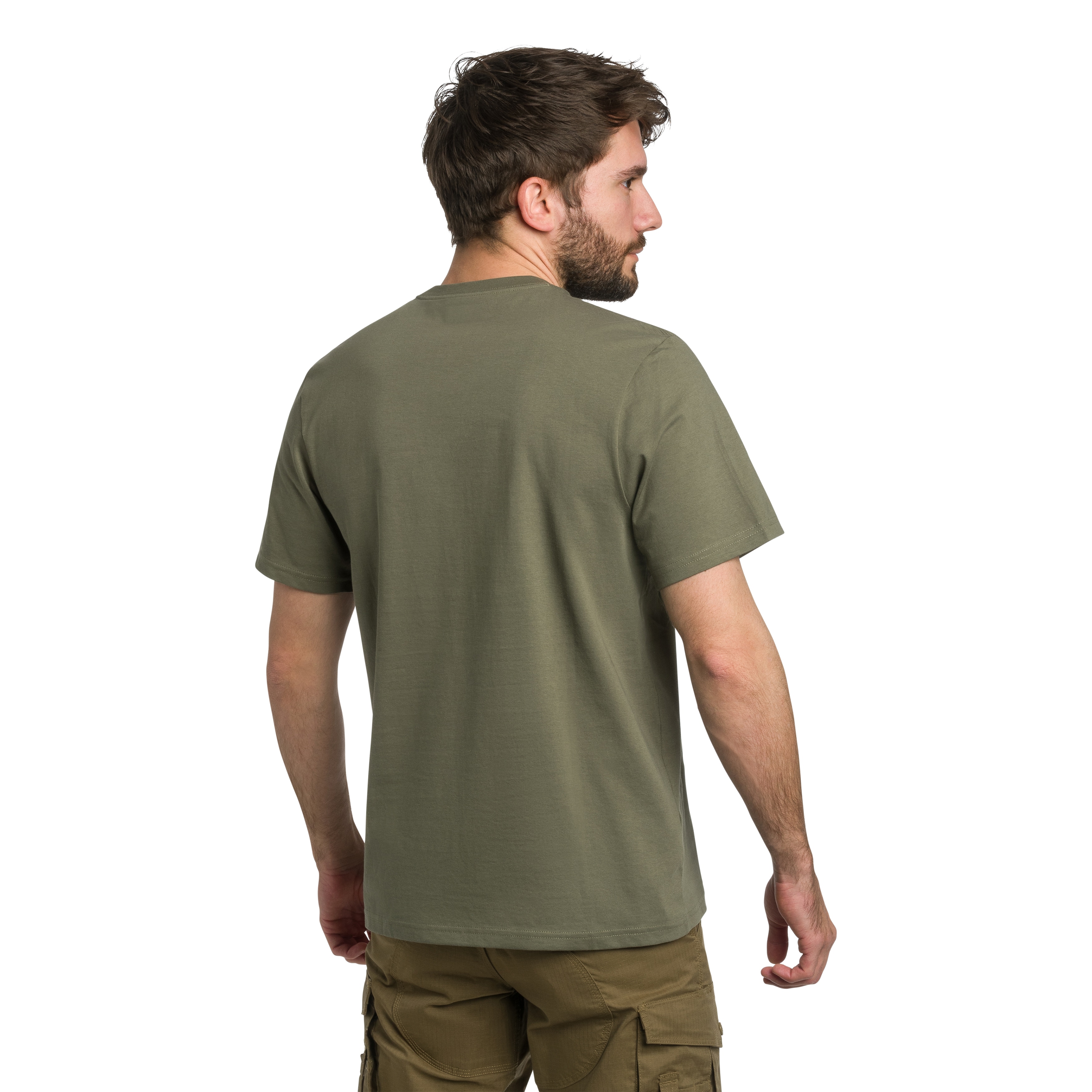 Koszulka T-Shirt Columbia CSC Basic Logo Organic Cotton - Stone Green
