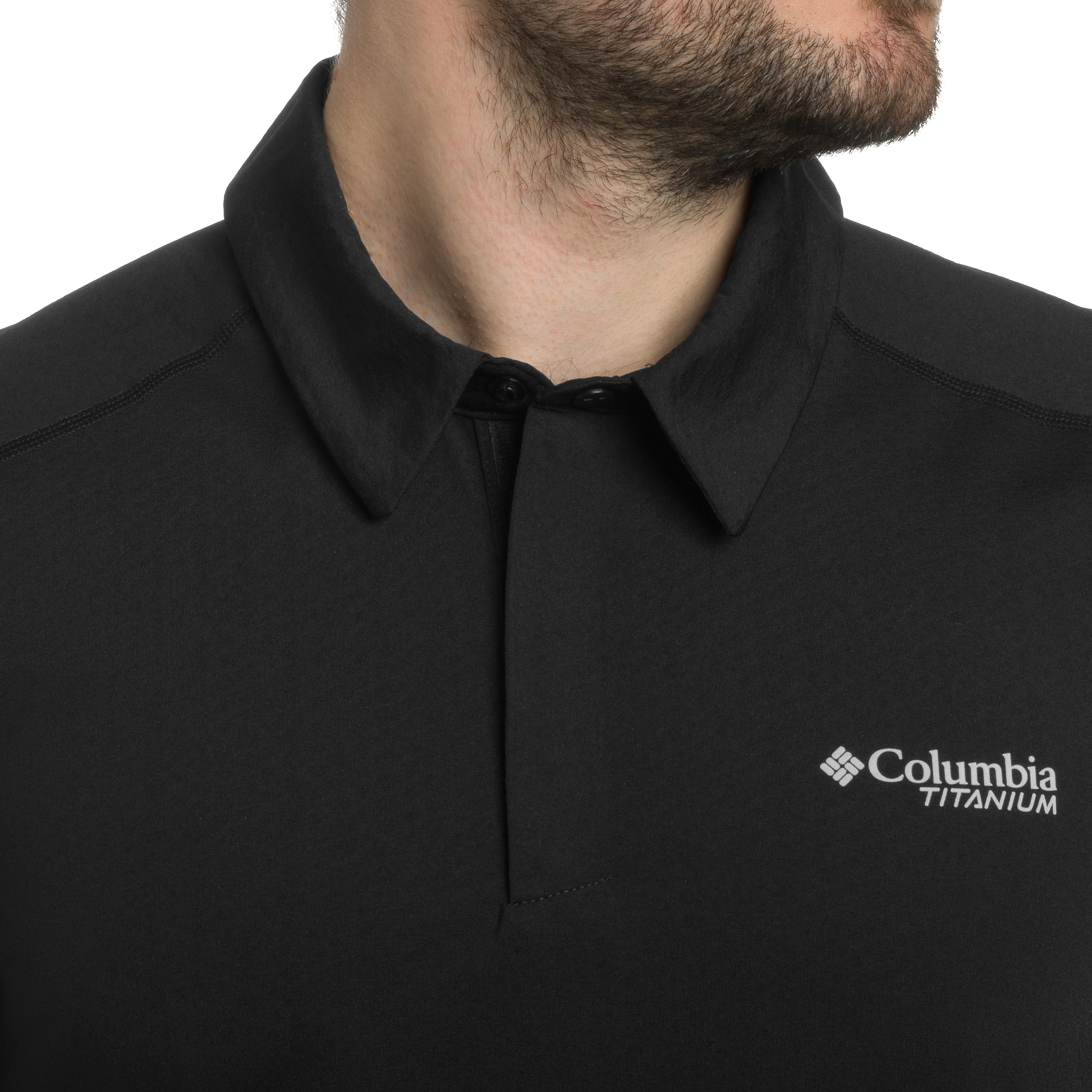 Koszulka polo termoaktywna Columbia Diamond Peak Pro - Black