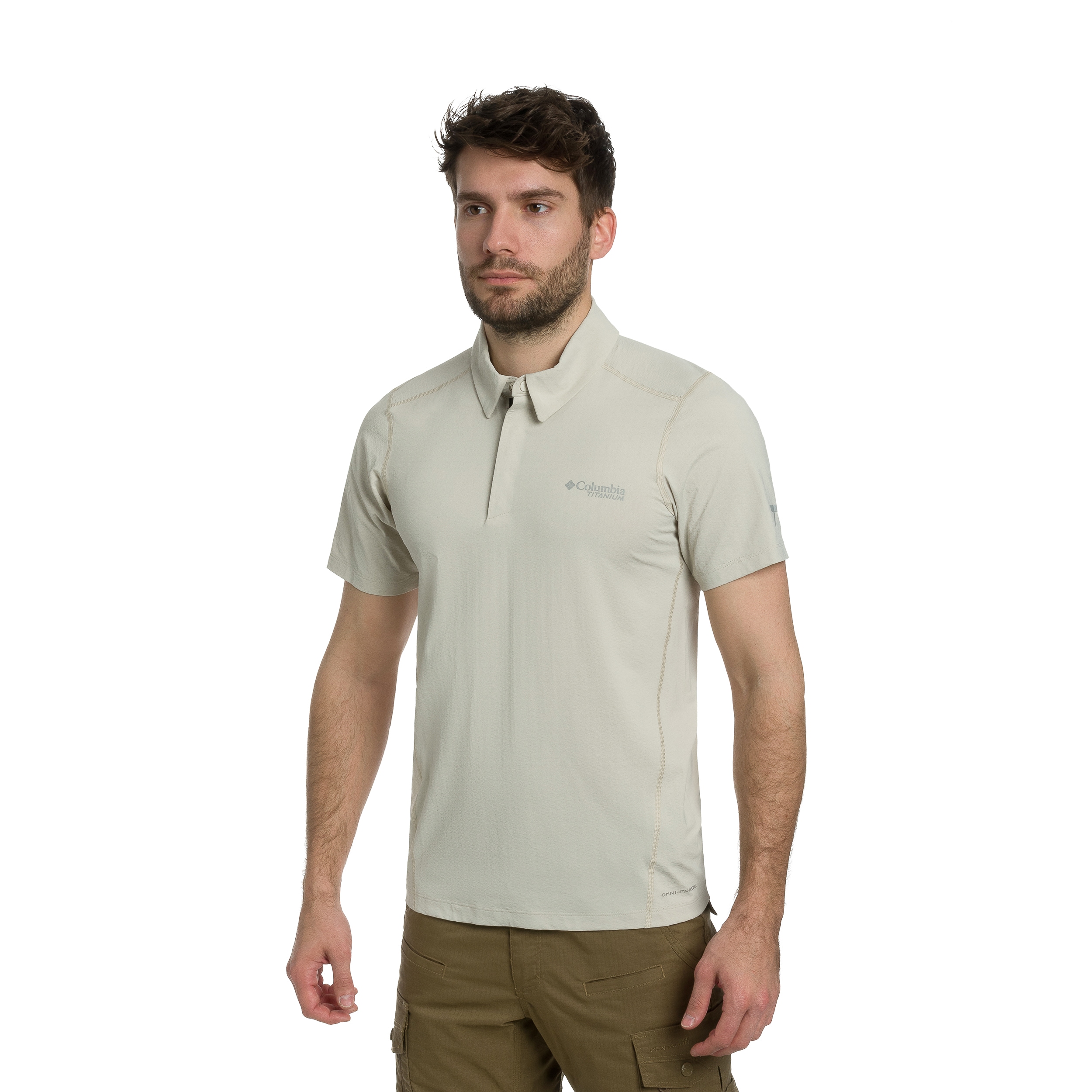 Koszulka polo termoaktywna Columbia Diamond Peak Pro - Dark Stone