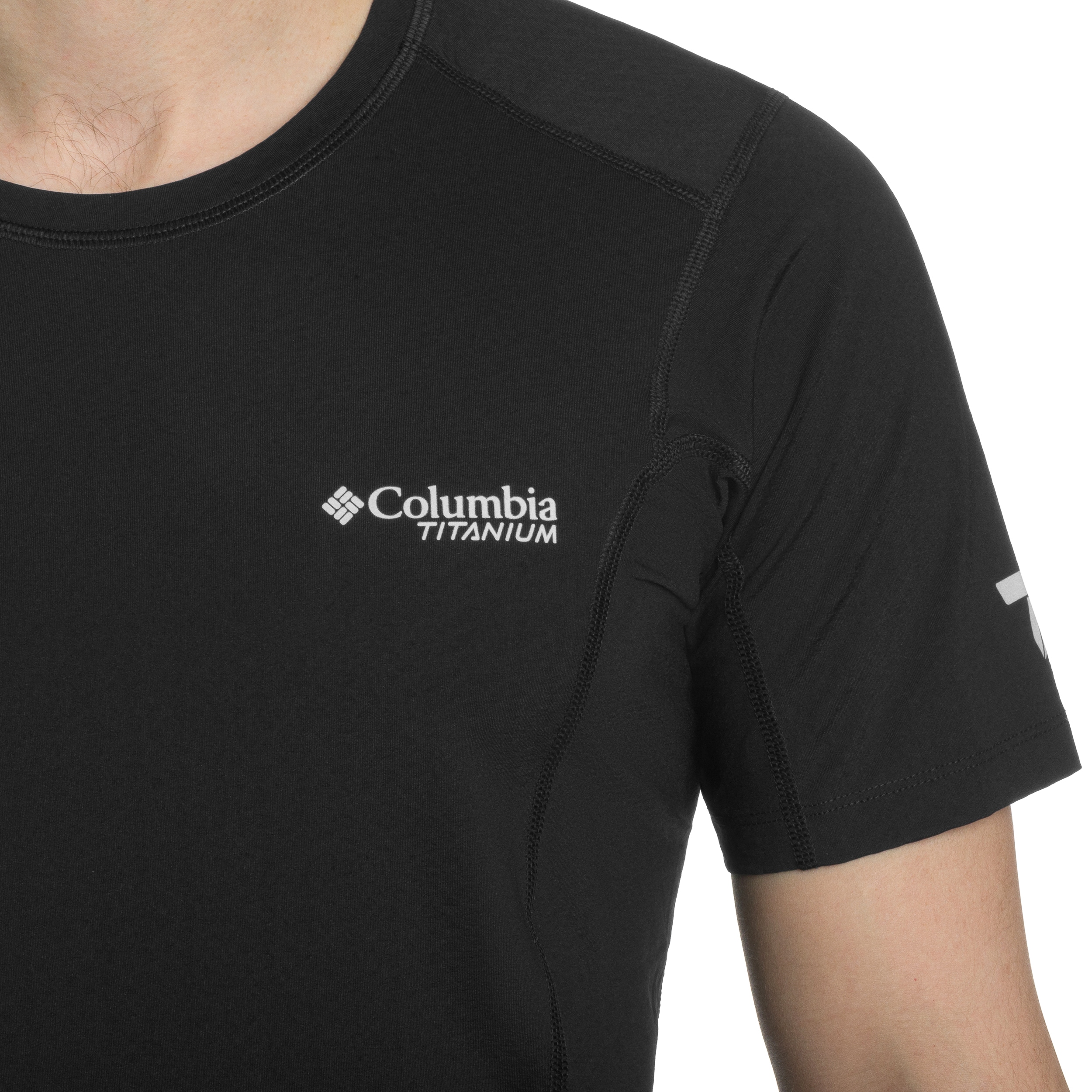 Koszulka termoaktywna Columbia Diamond Peak Pro Short Sleeve - Black