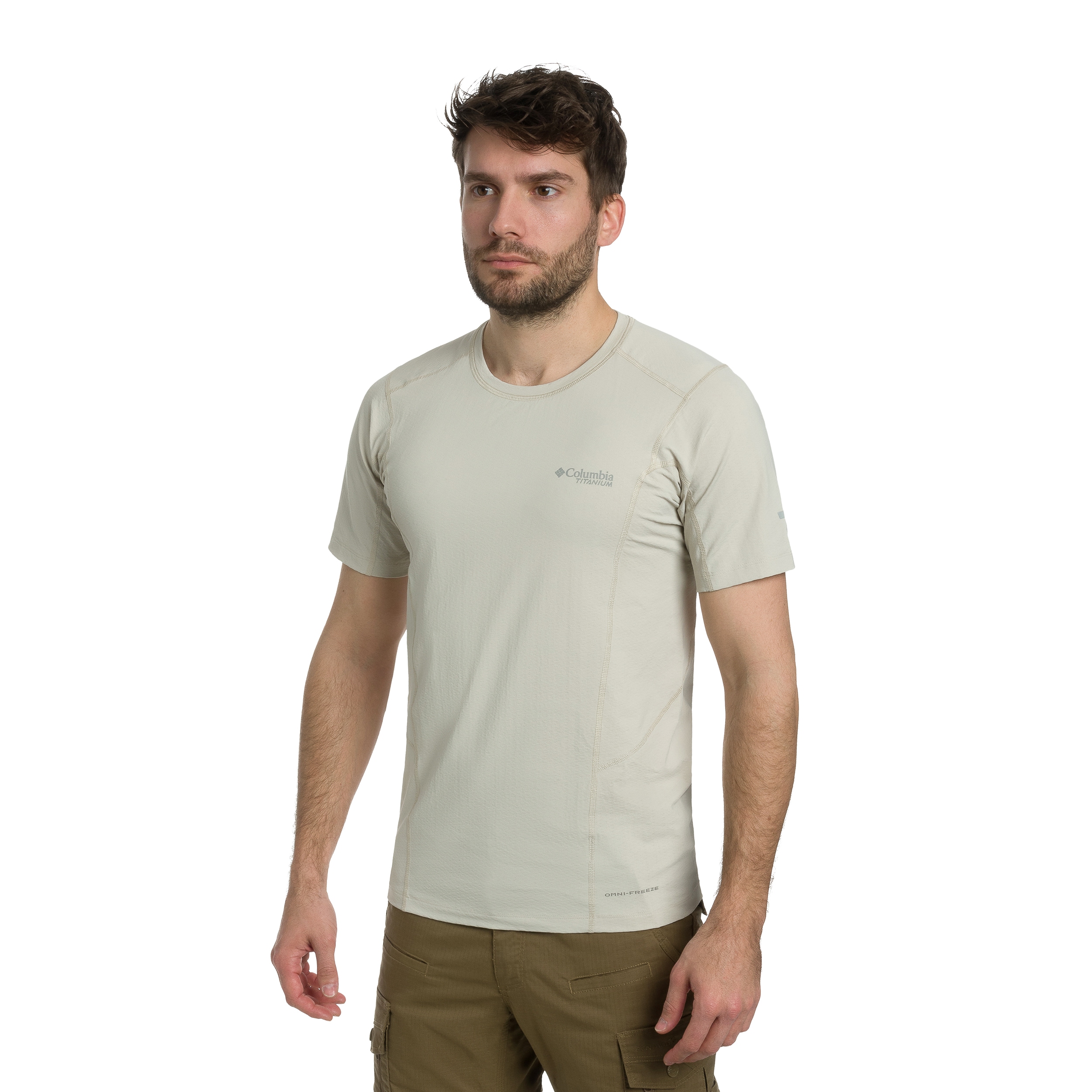 Koszulka termoaktywna Columbia Diamond Peak Pro Short Sleeve - Dark Stone