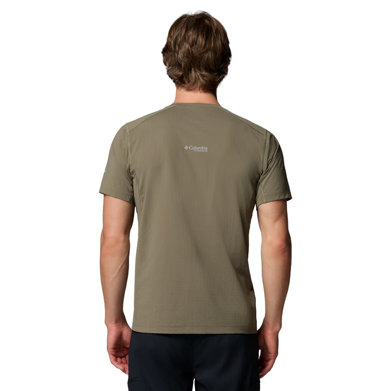 Koszulka termoaktywna Columbia Diamond Peak Pro Short Sleeve - Stone Green