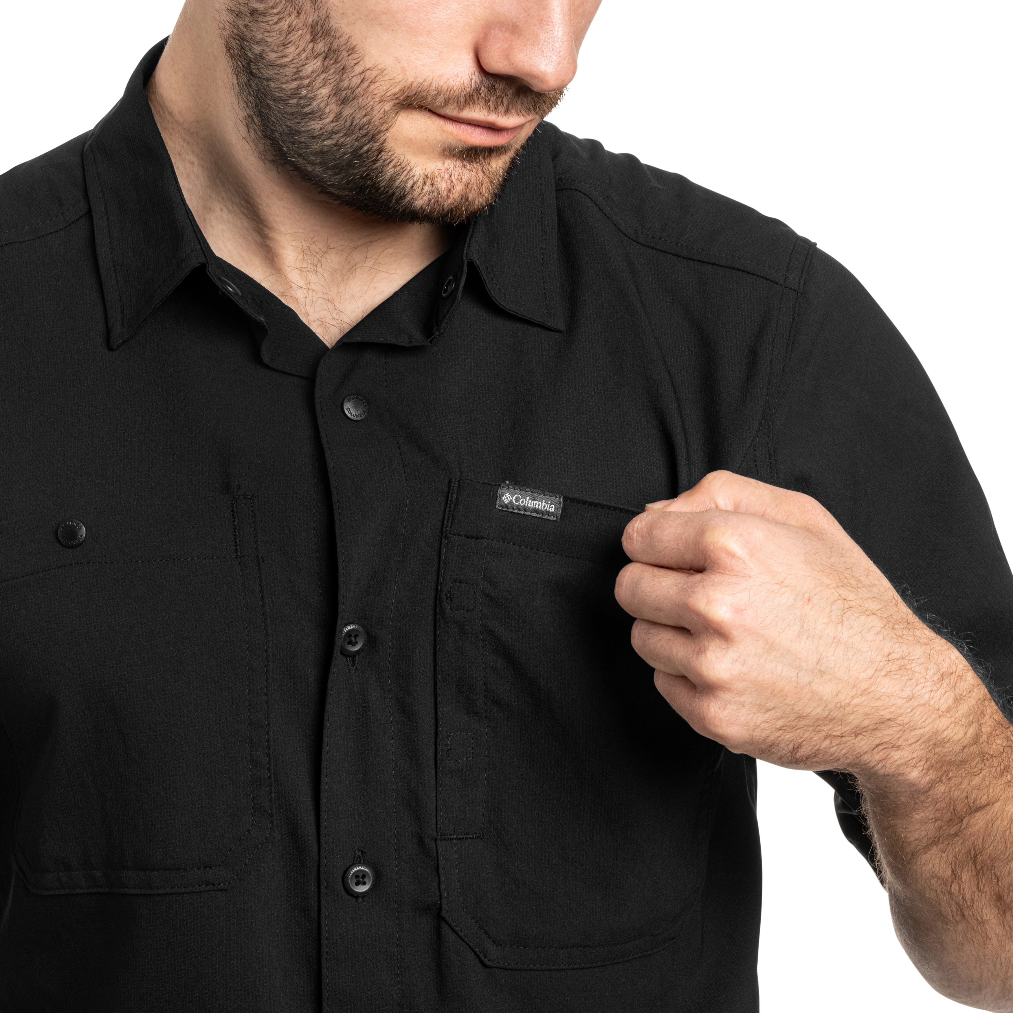 Koszula Columbia Silver Ridge Utility II Short Sleeve - Black