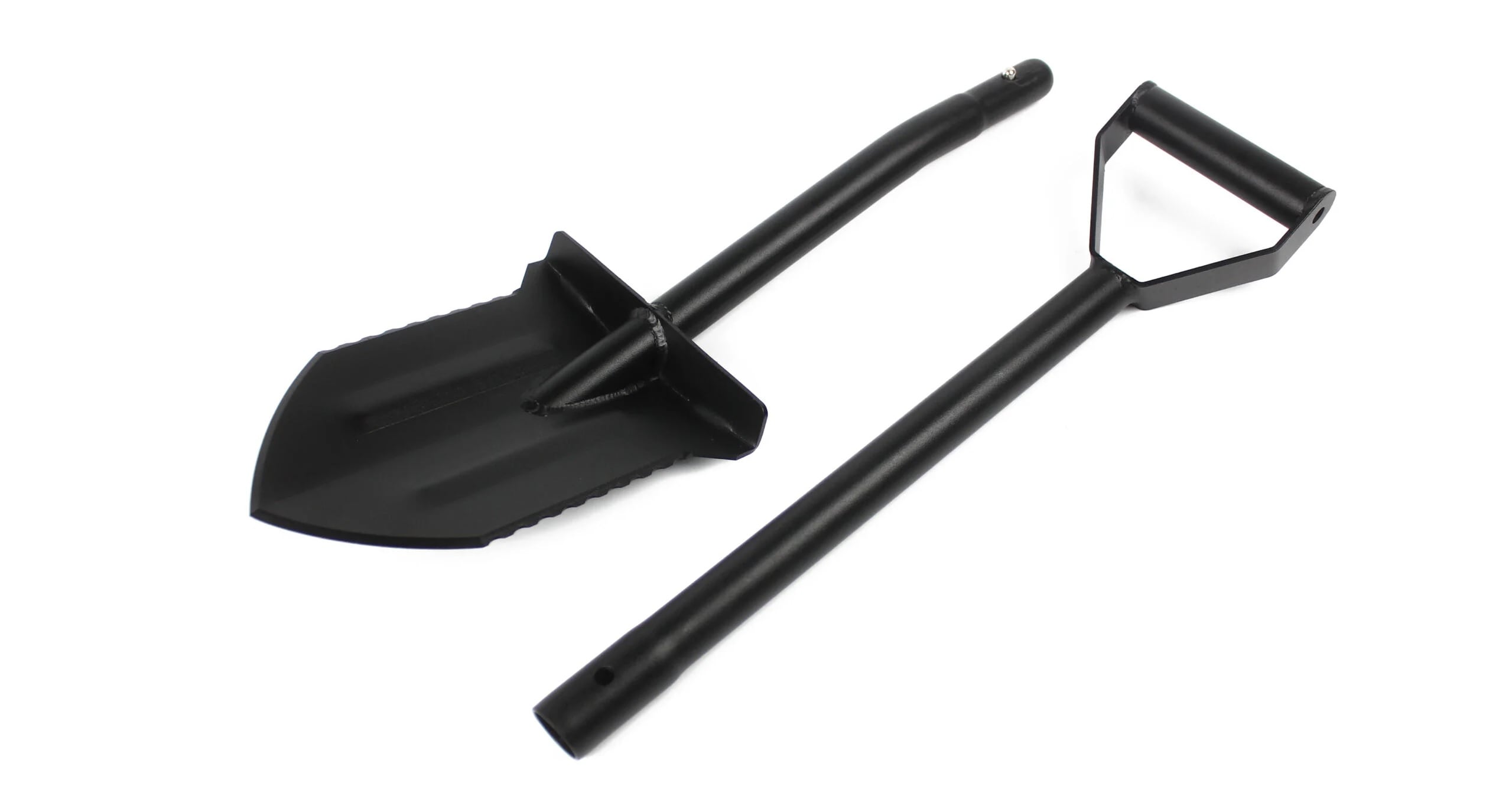 Szpadel składany hartowany Swagier V2 - Black