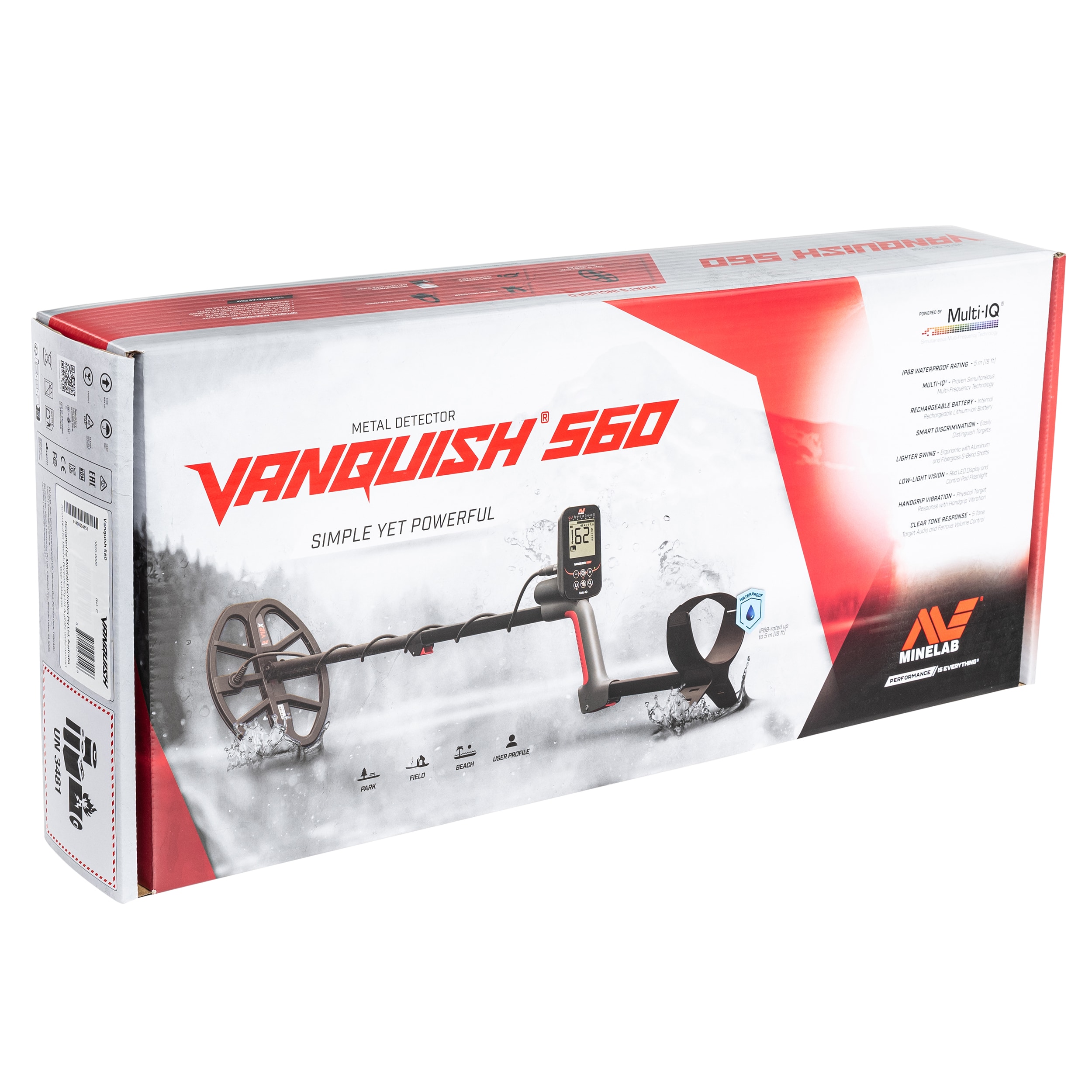 Wykrywacz metali Minelab Vanquish 560